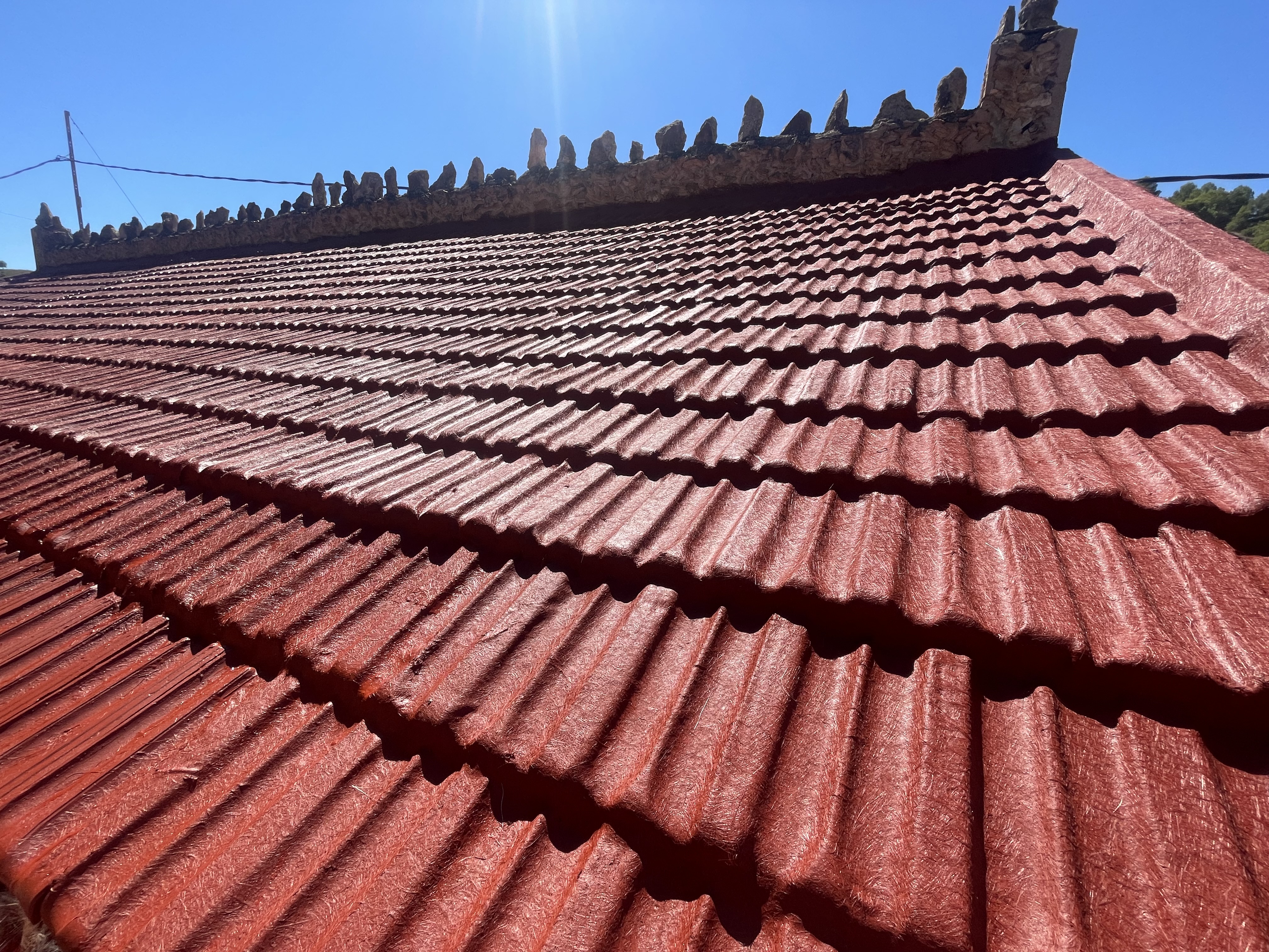 Trabajo en teja alicantina