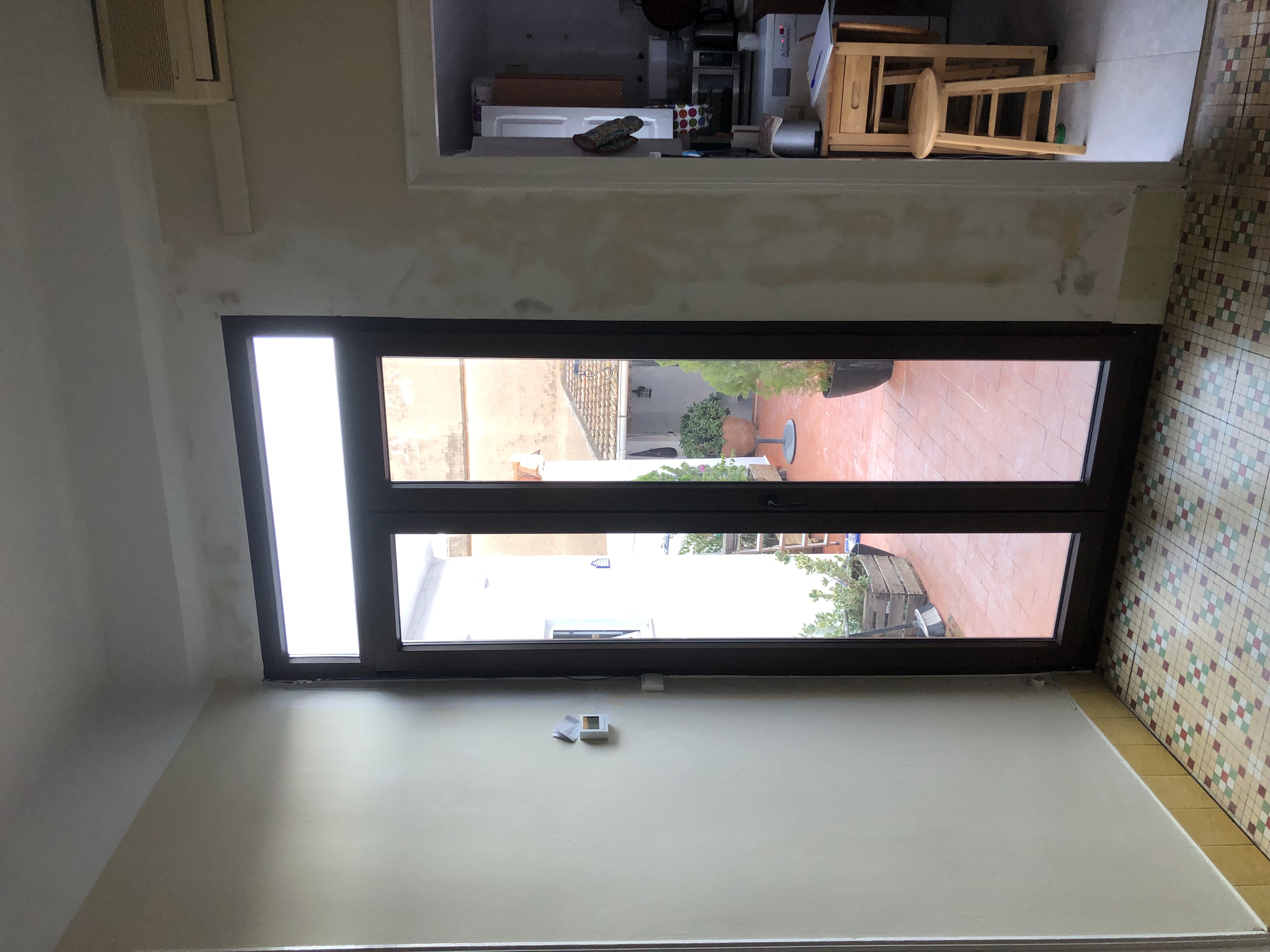 Ventana Nogal PVC