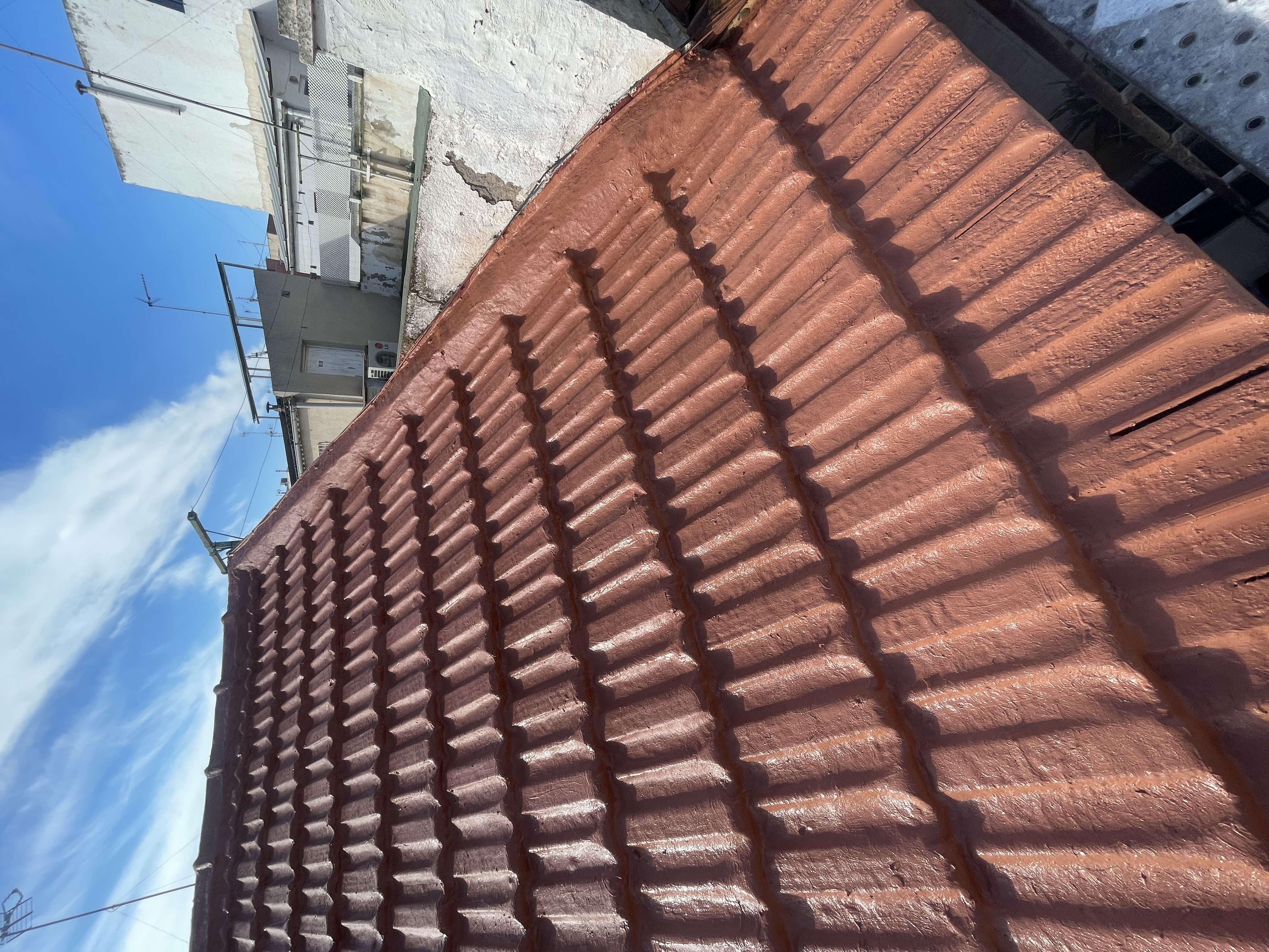 Trabajo en teja alicantina