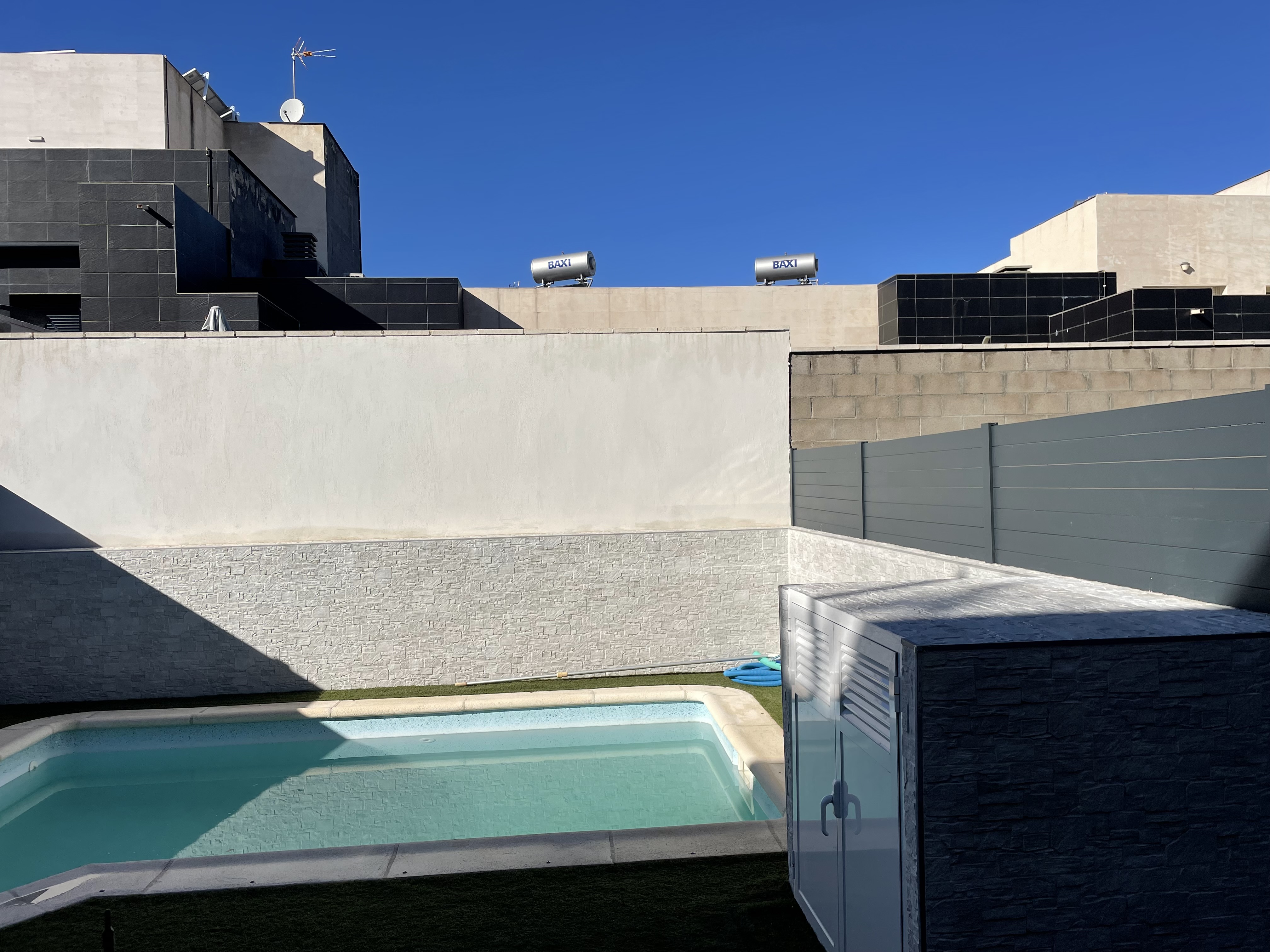 Construcción de caseta de levada