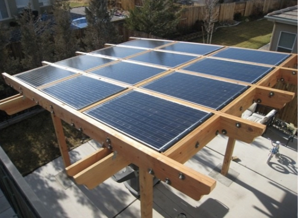 Pérgola solar