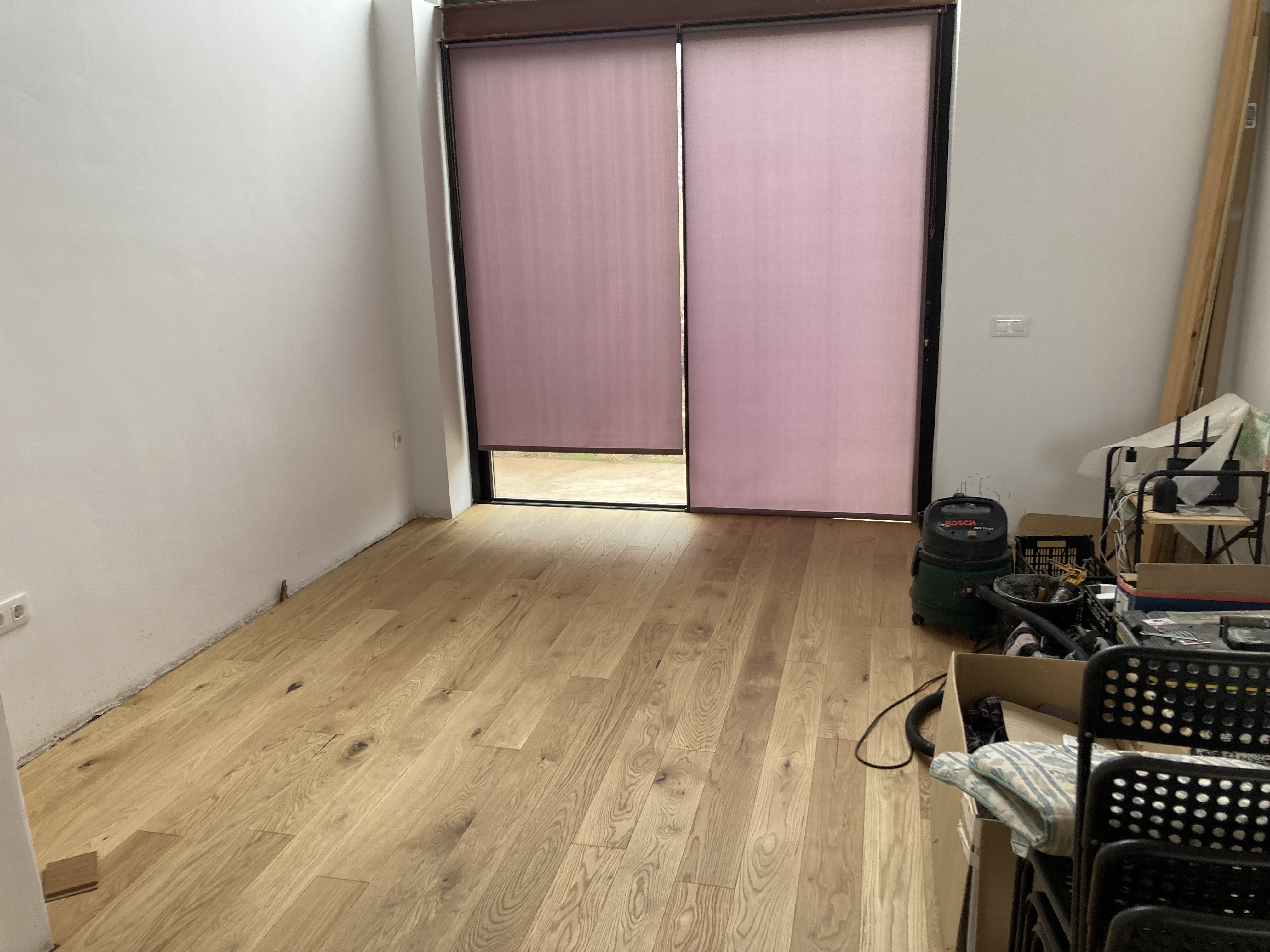 Tarima flotante roble natural