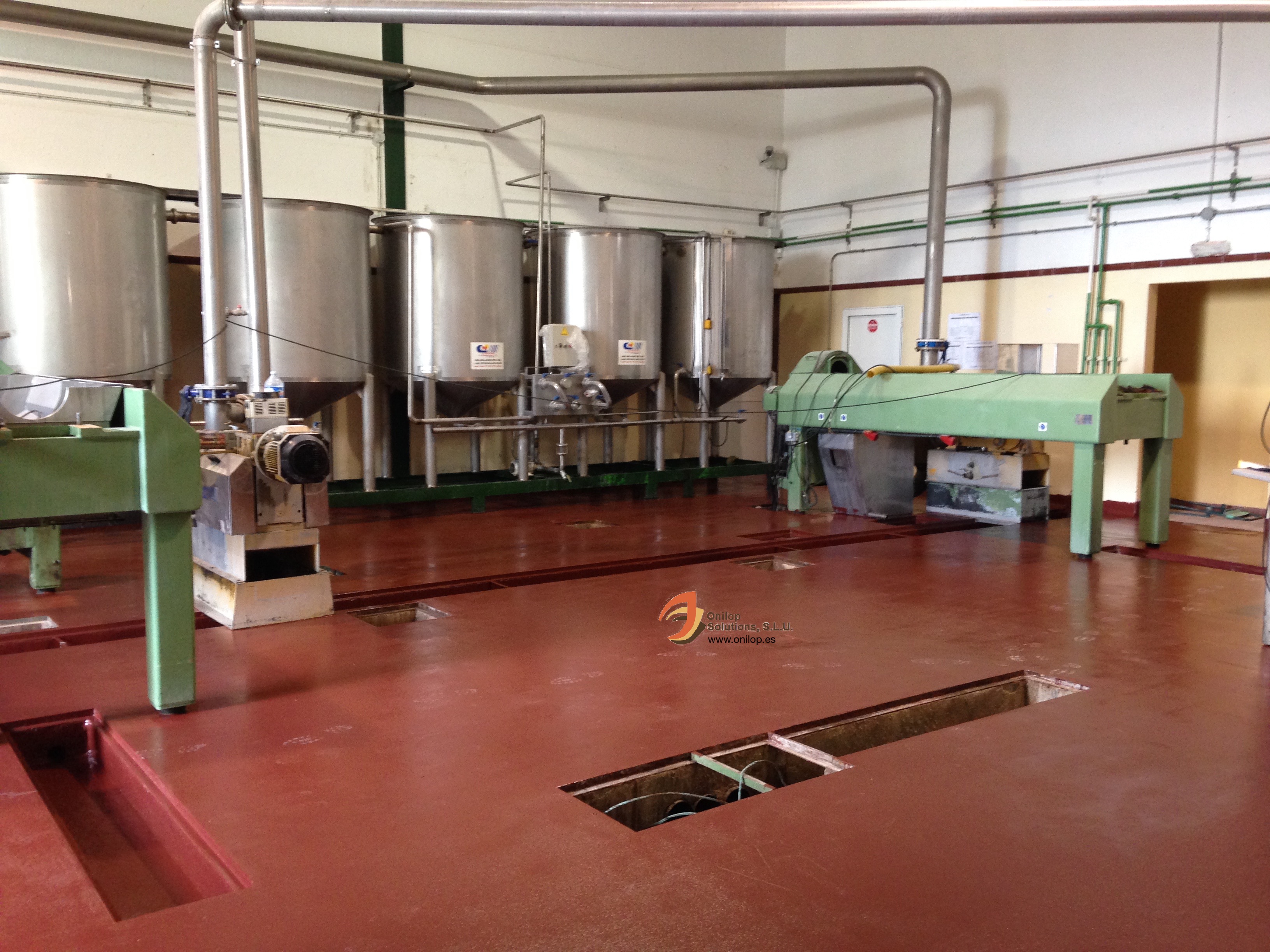 Suelo Industrial de Resina Epoxi