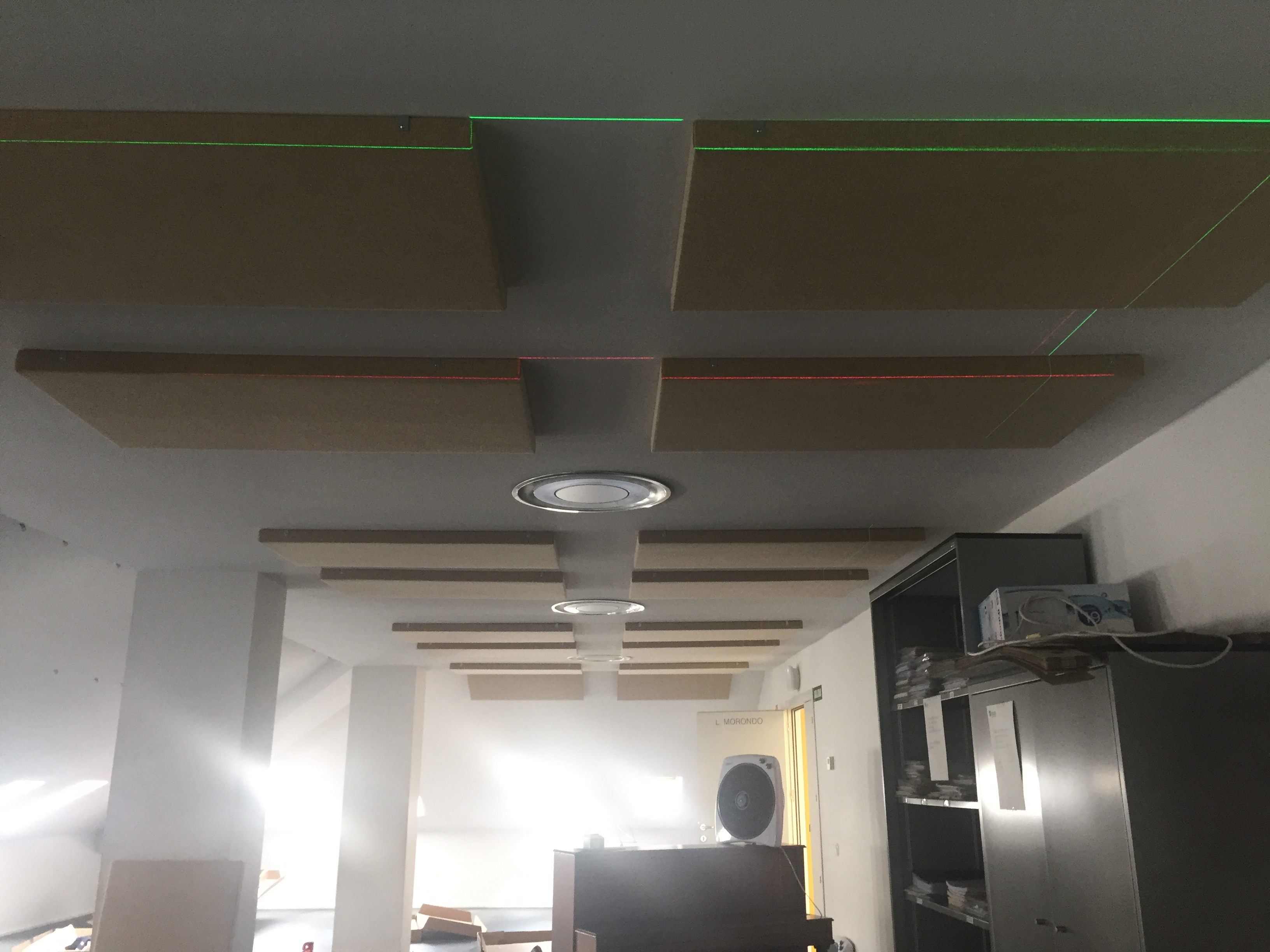 acondicionamiento acústico sala coro escuela música Pamplona