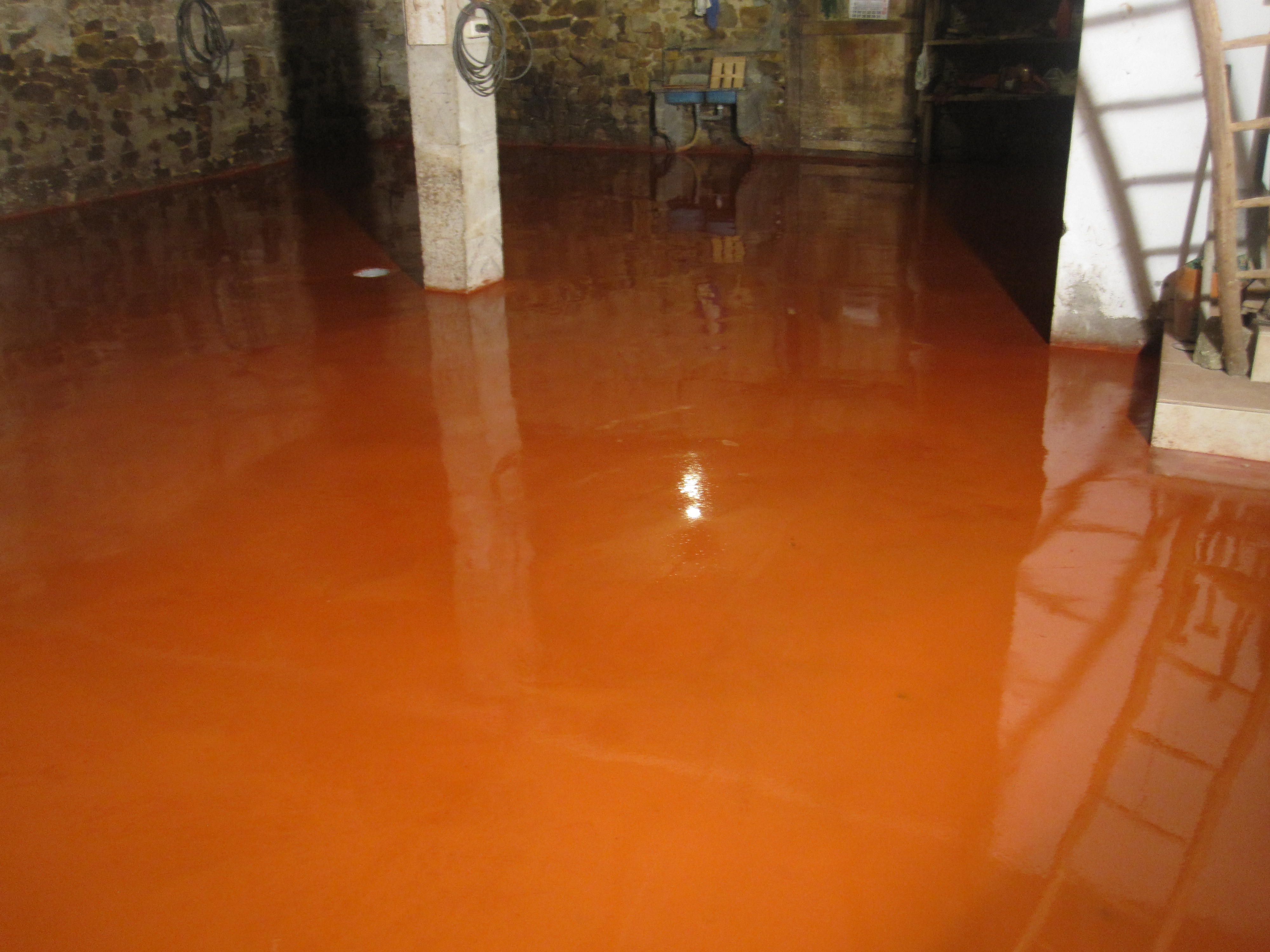 HORMIGÓN PULIDO ( ROJO )