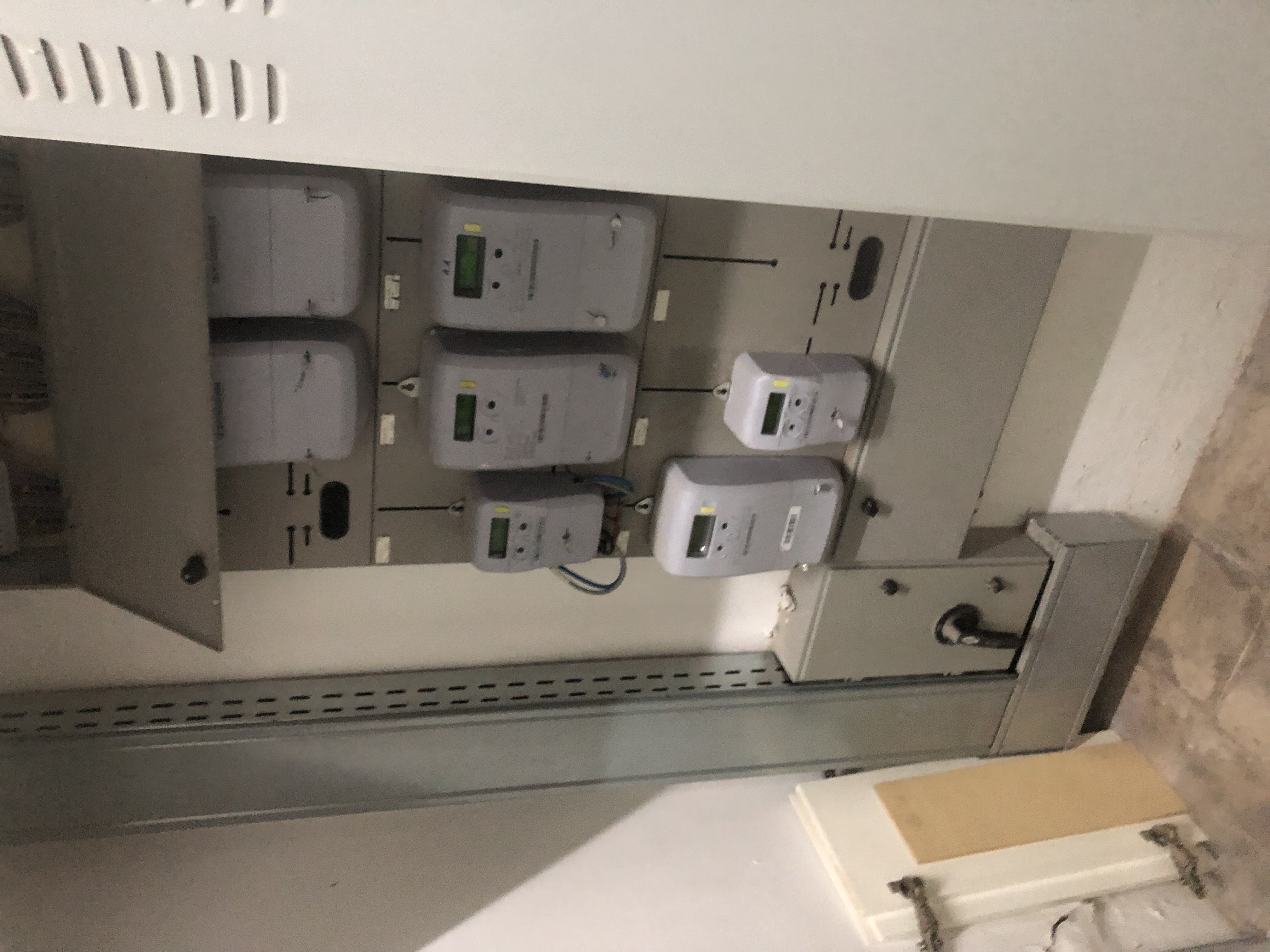 Cambio de cuadro de contadores