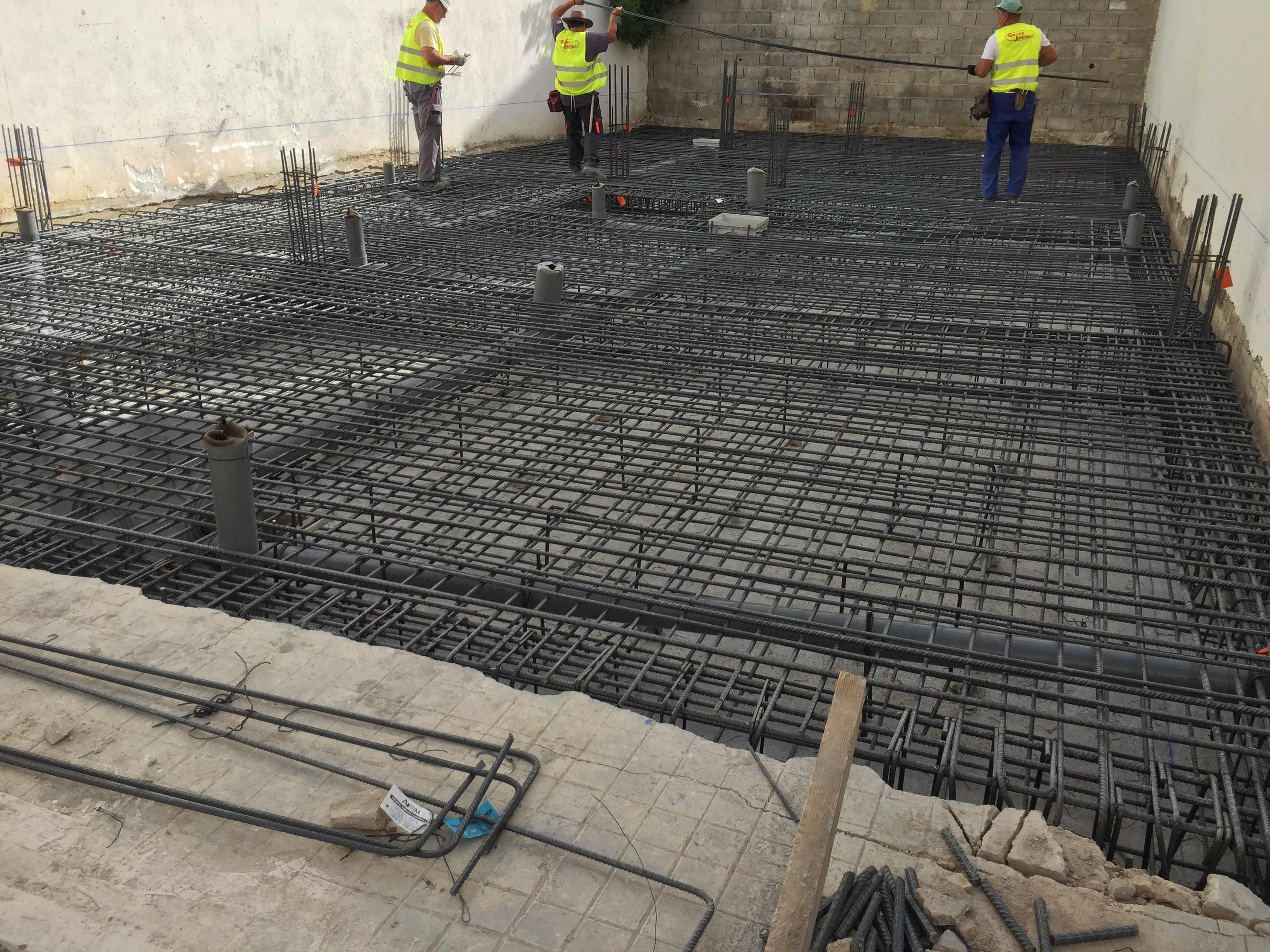 Ejecución de Losa de Cimentación para Vivienda