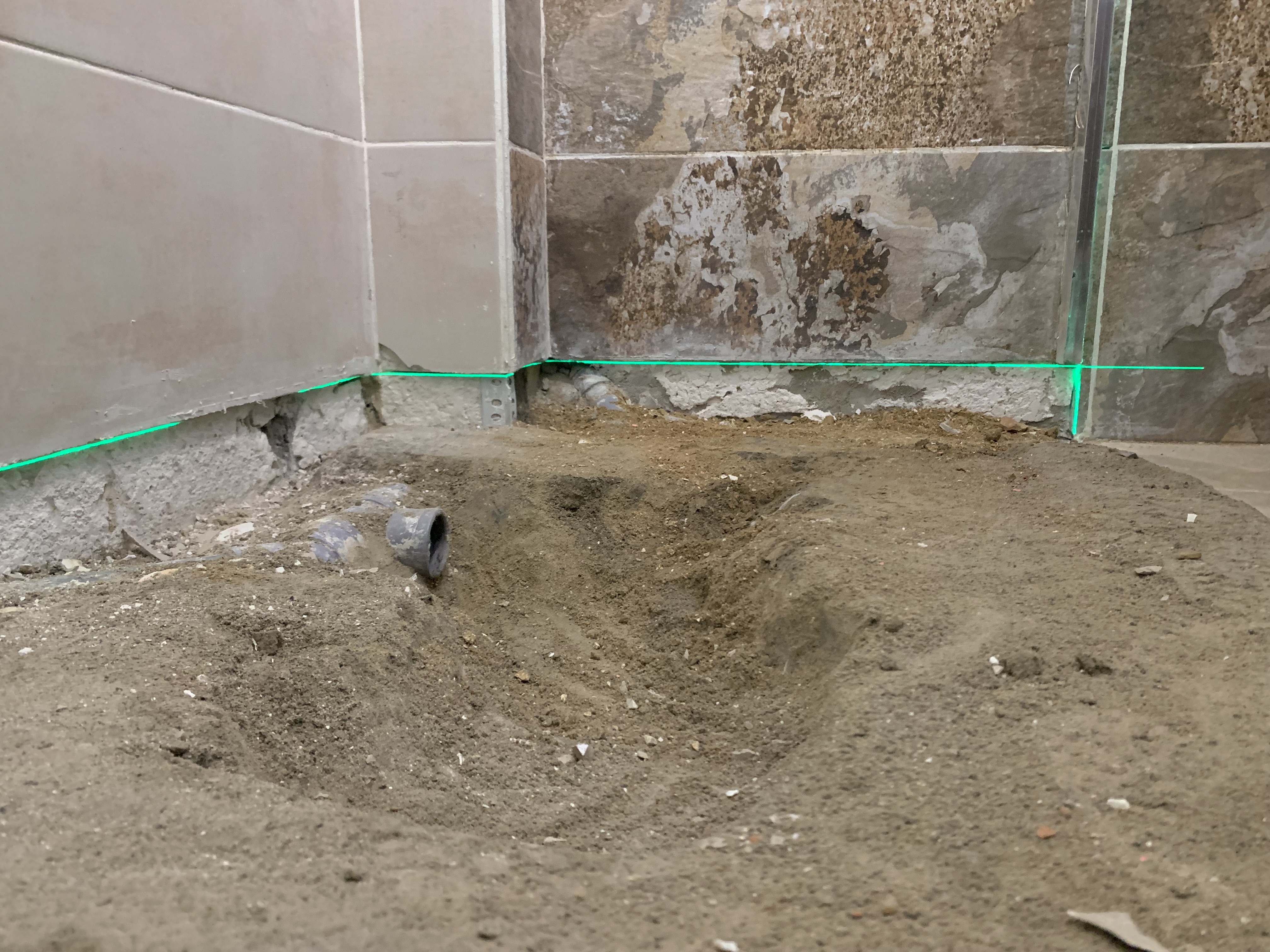 Cambió de plato de ducha