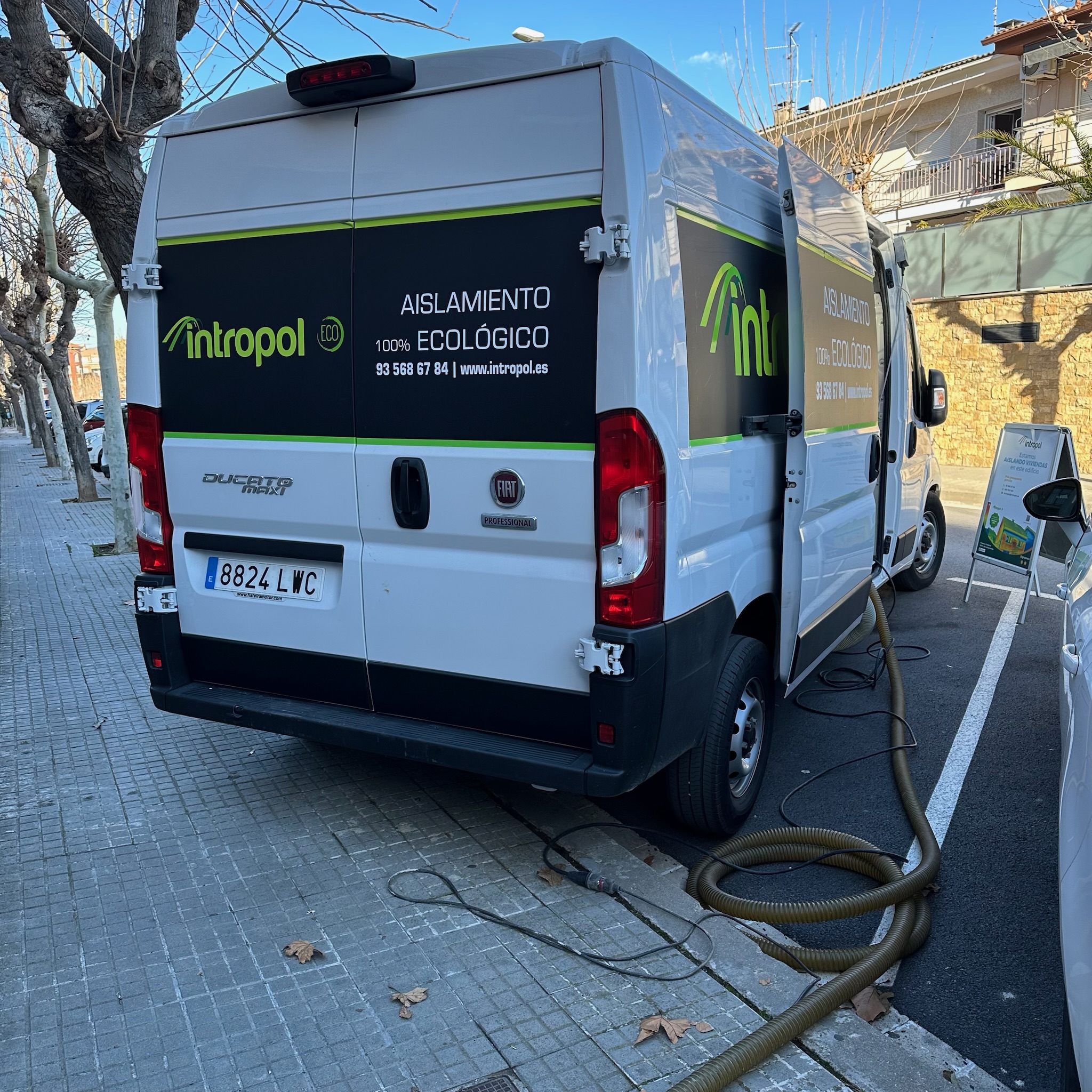 Factoría móvil a pie de vivienda