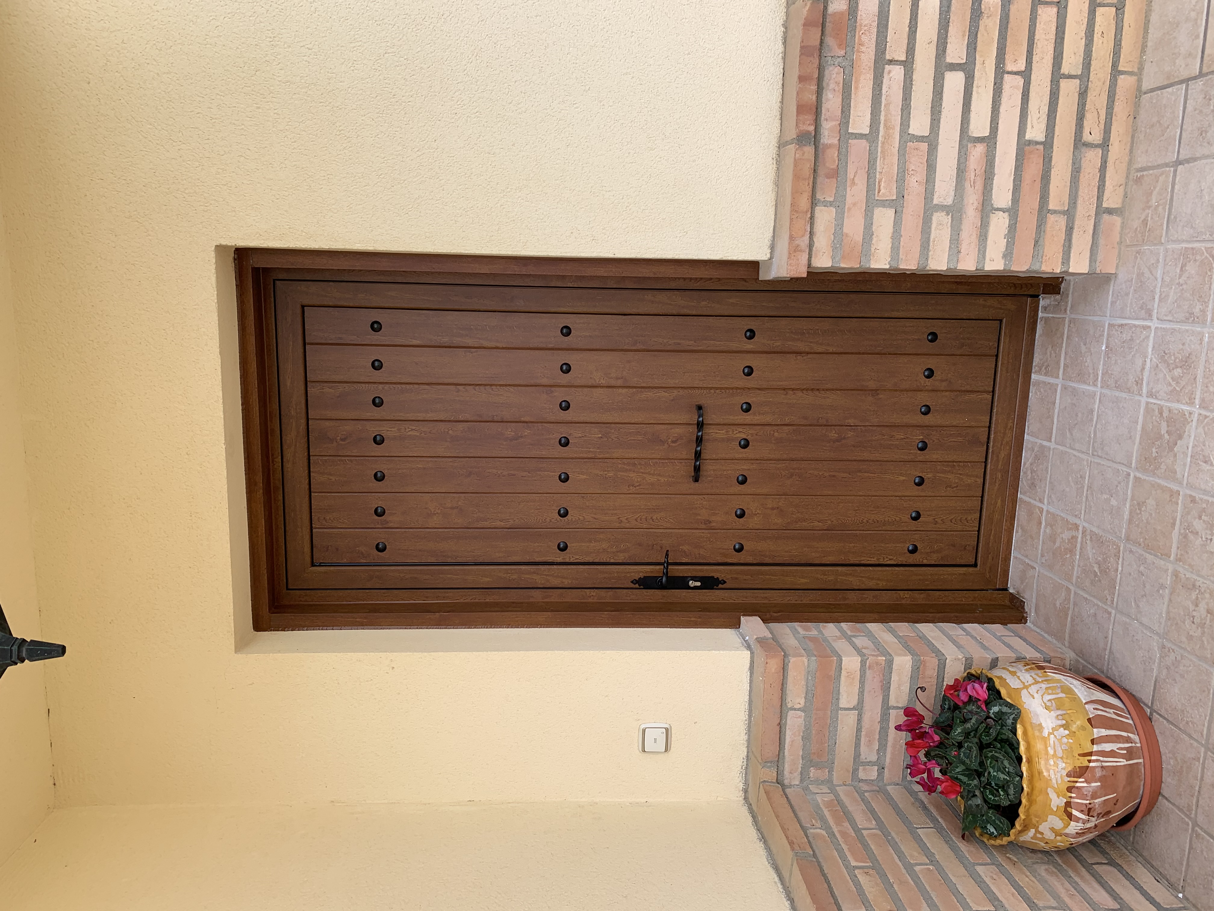 puerta de entrada de seguridad