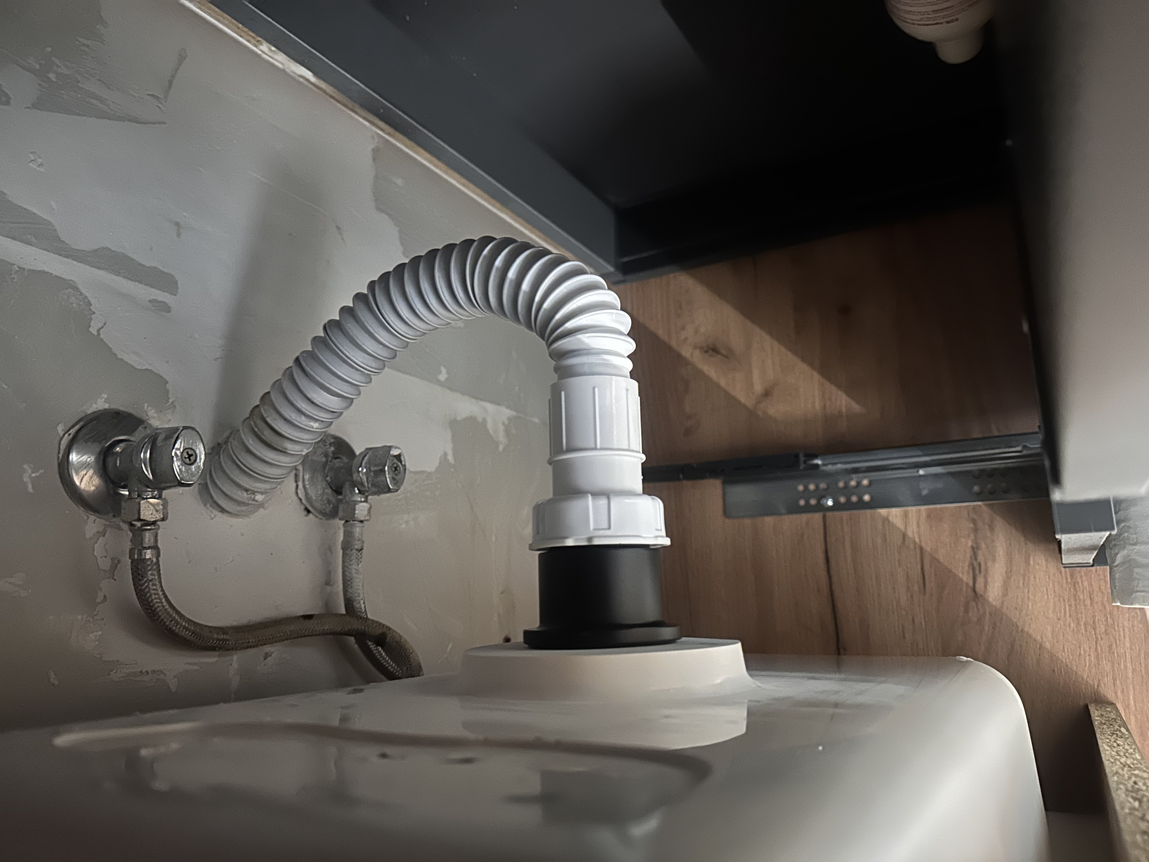 reemplazo del sifón