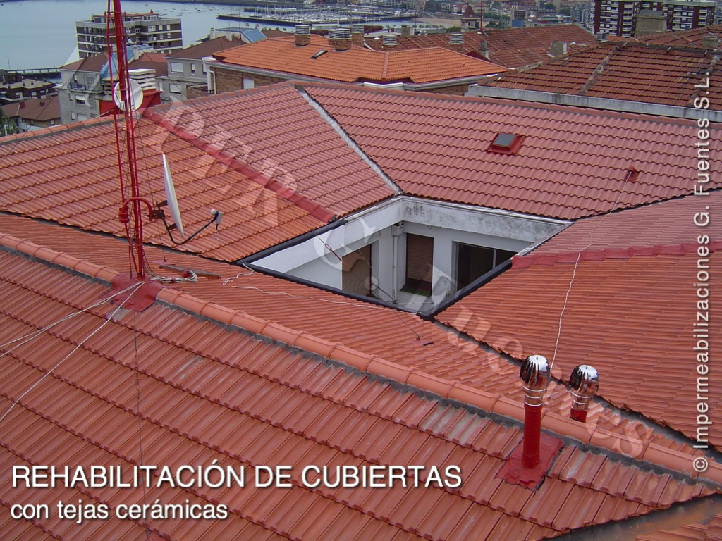 Rehabilitación de cubiertas