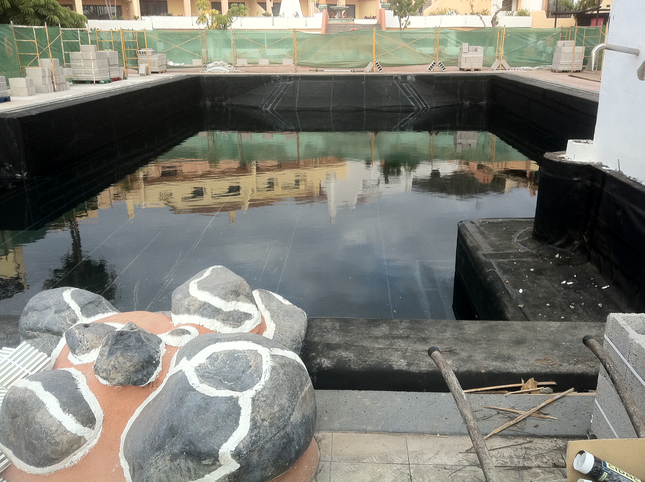 Impermeabilización de piscina