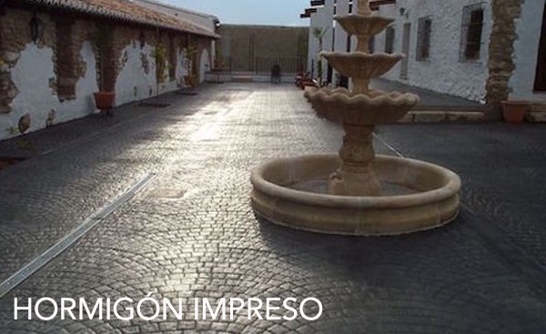 Hormigón impreso 