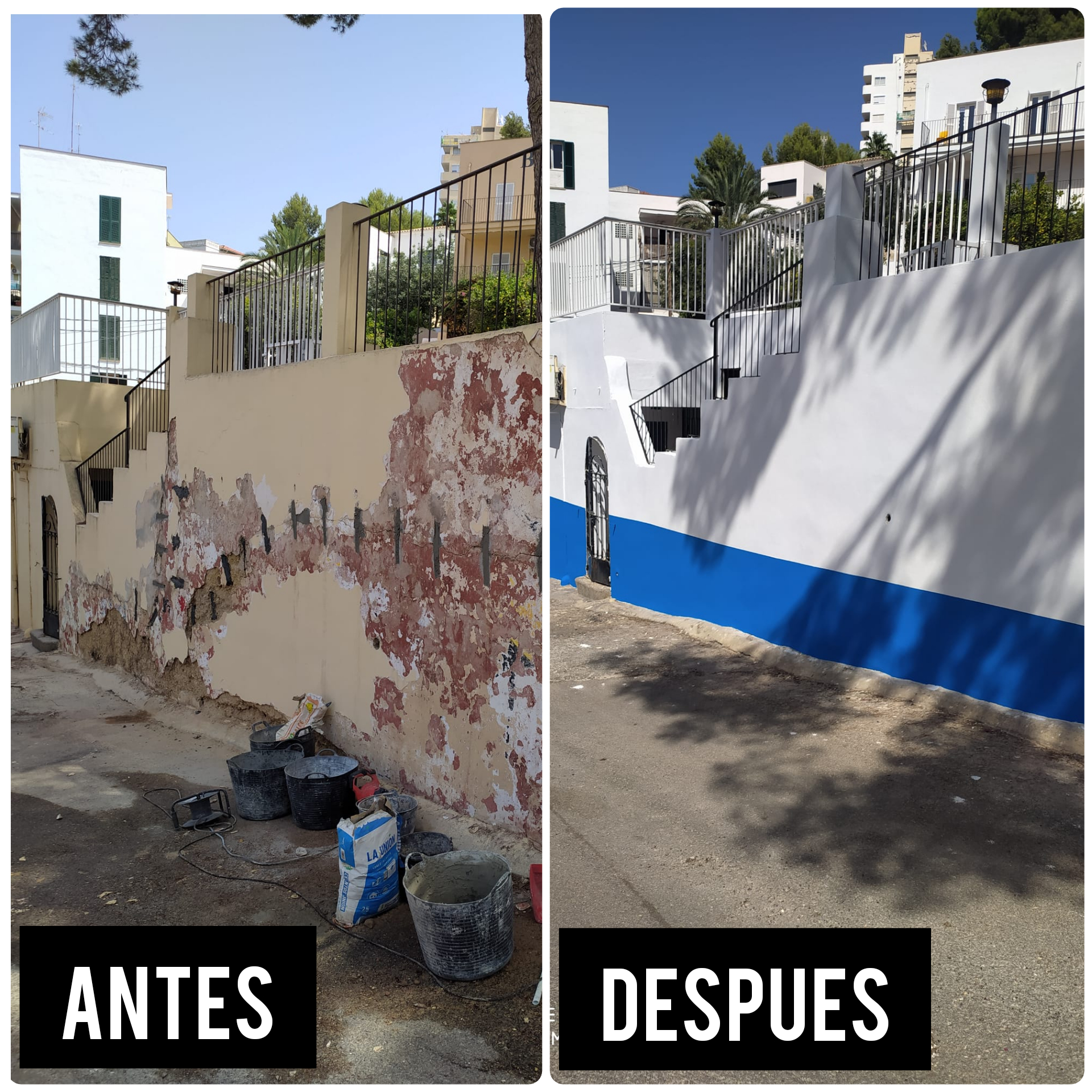 rehabilitación de fachada y pintura de fachada