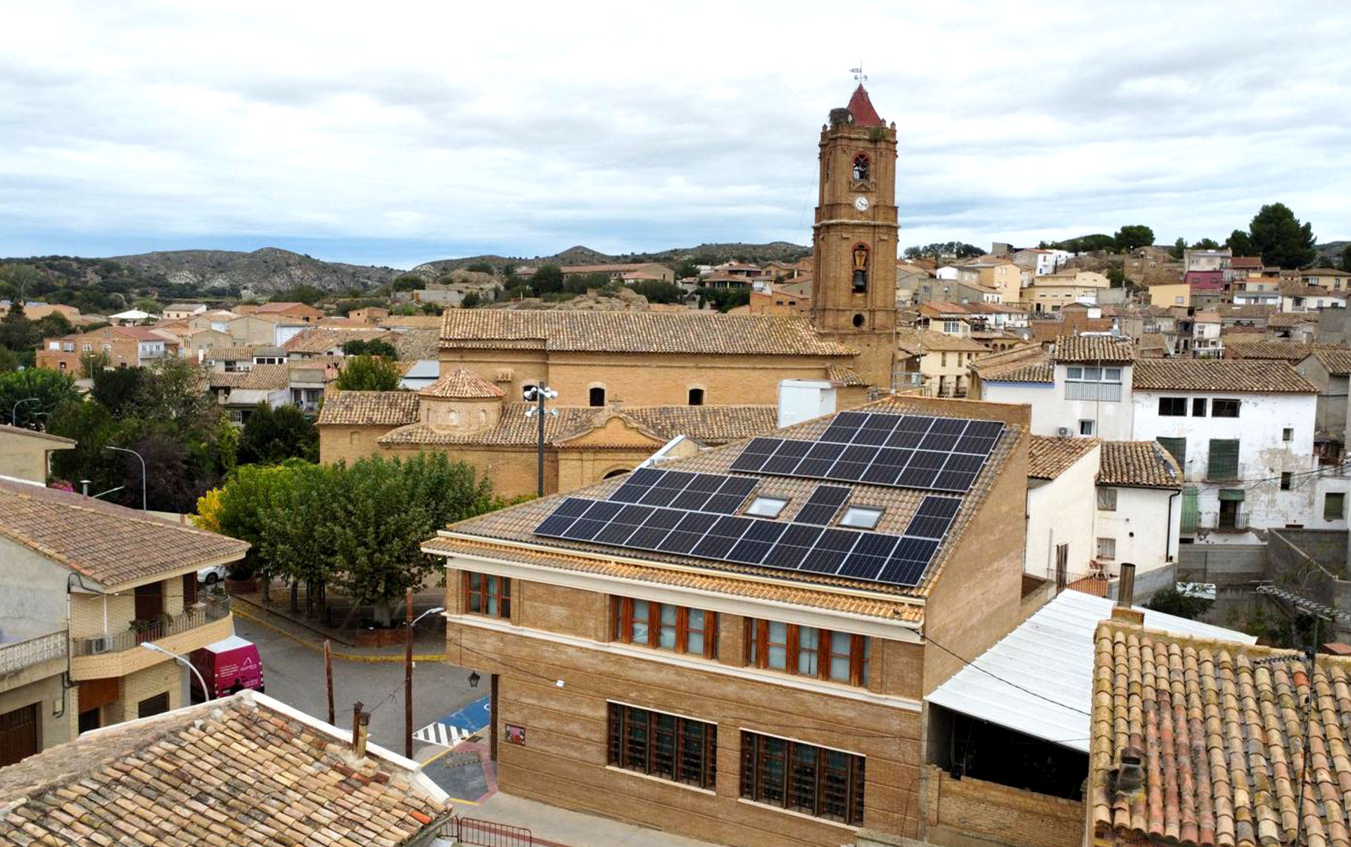 Instalación fotovoltaica en Ayuntamiento