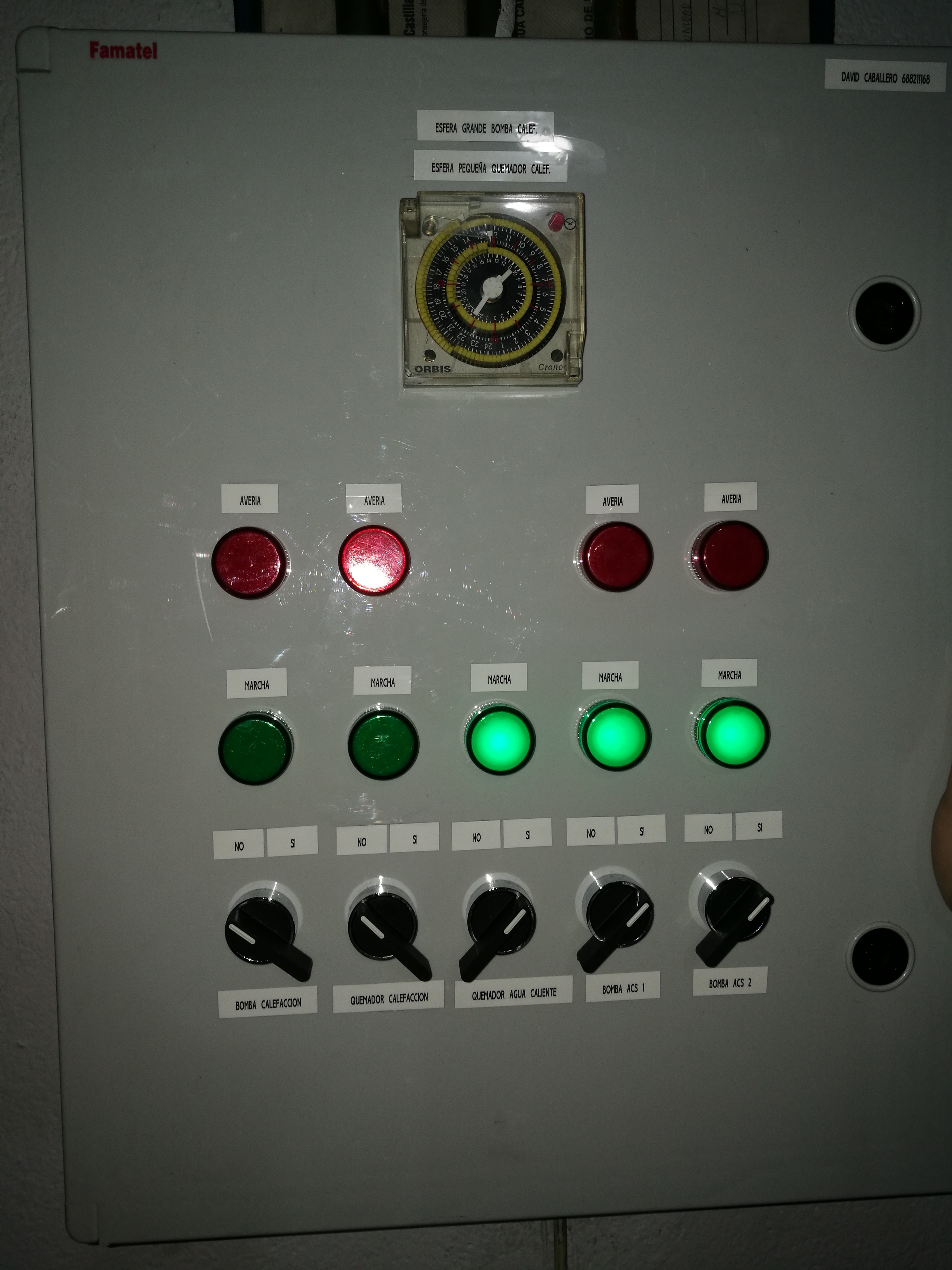 Nuevo cuadro sala de calderas en comunidad de vecinos