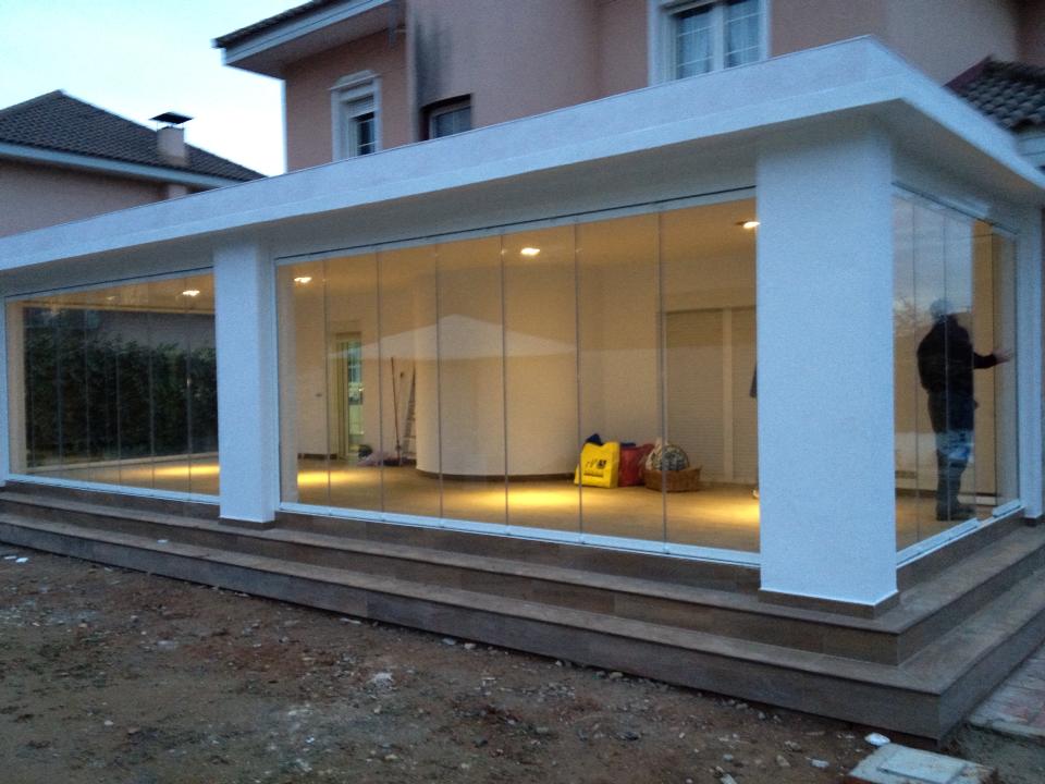 INSTALACION DE CORTINAS DE CRISTAL