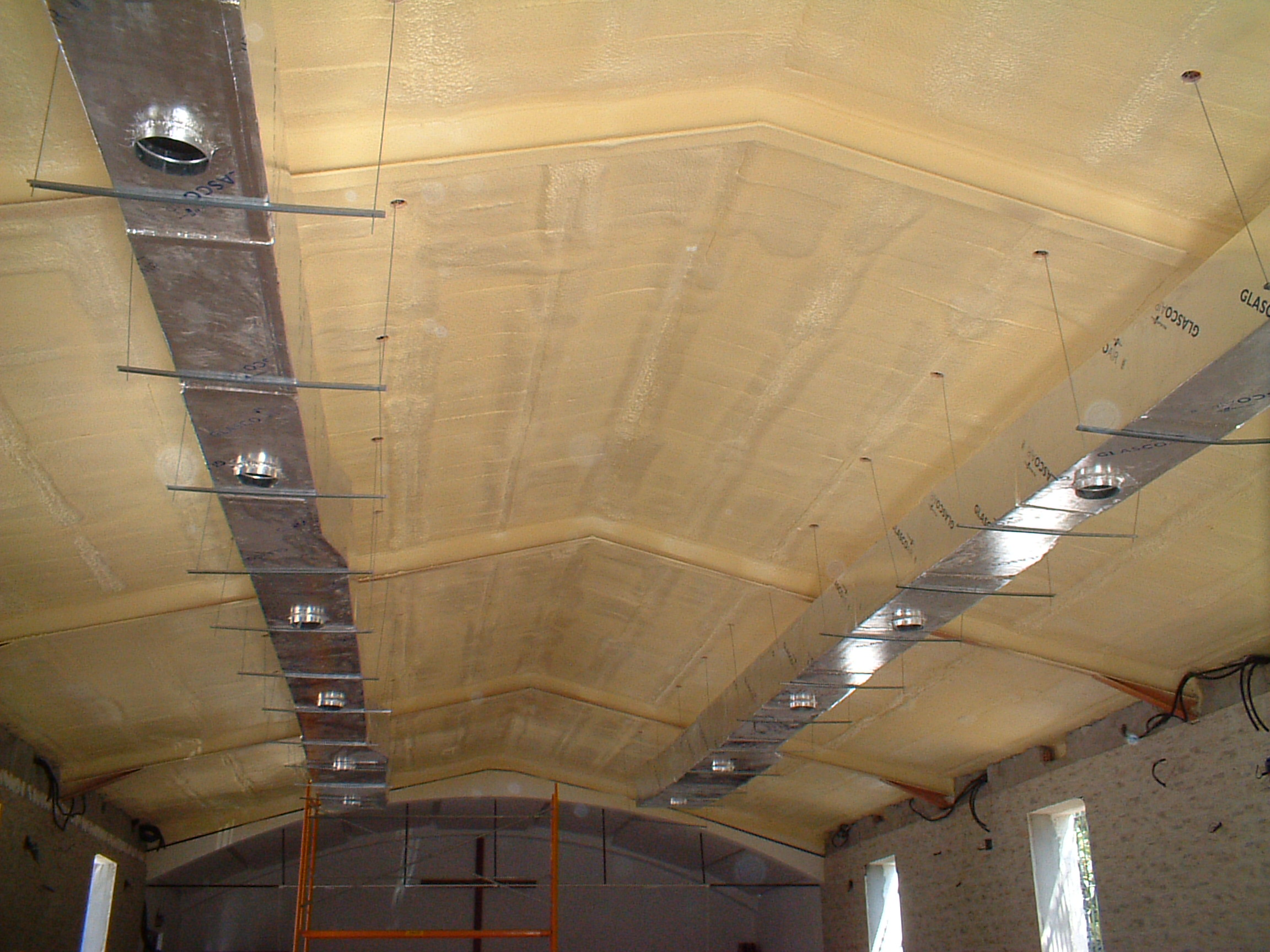 instalacion de fibra de vidrio