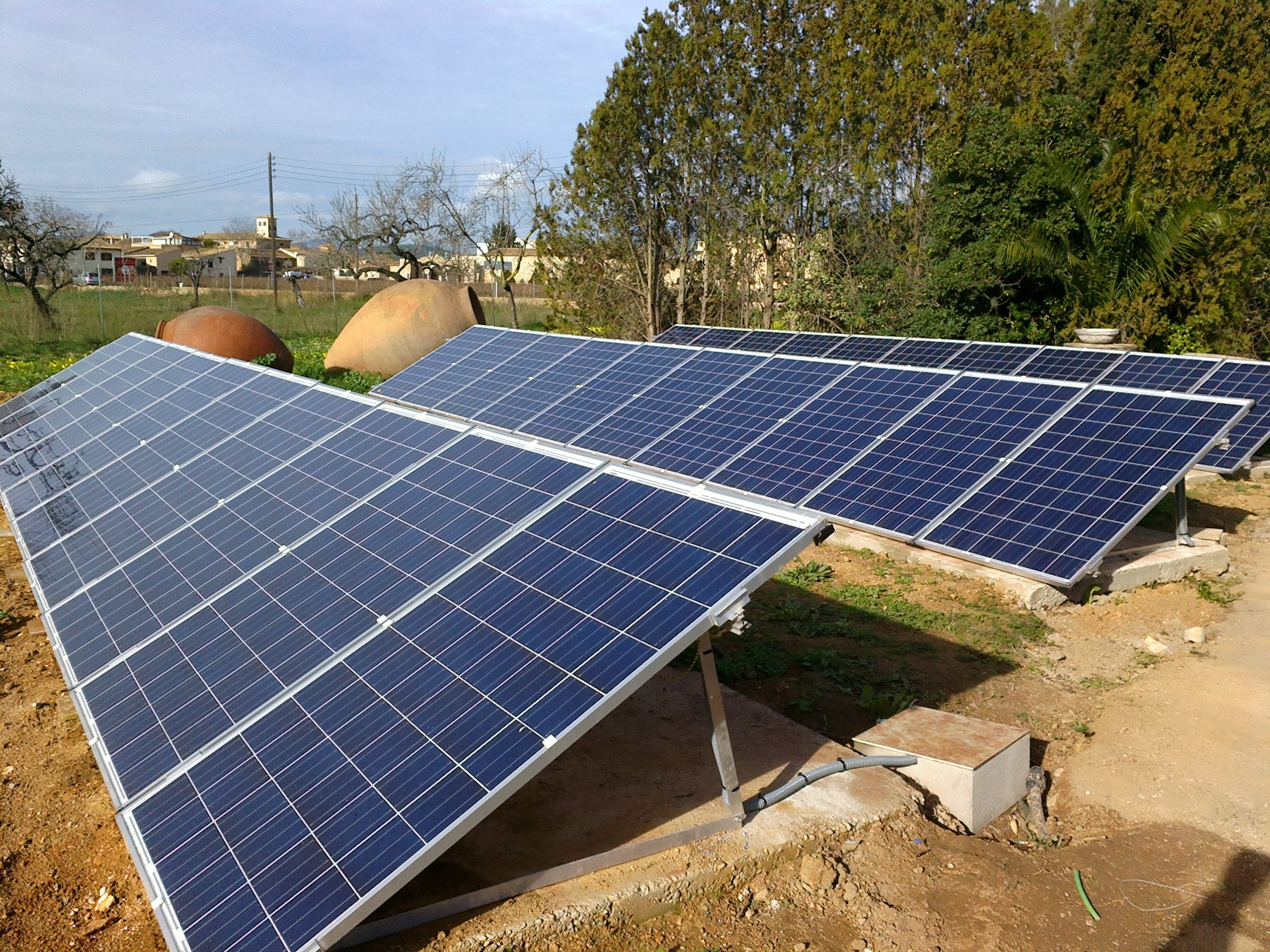 Instalación fotovoltaica en Santa Maria