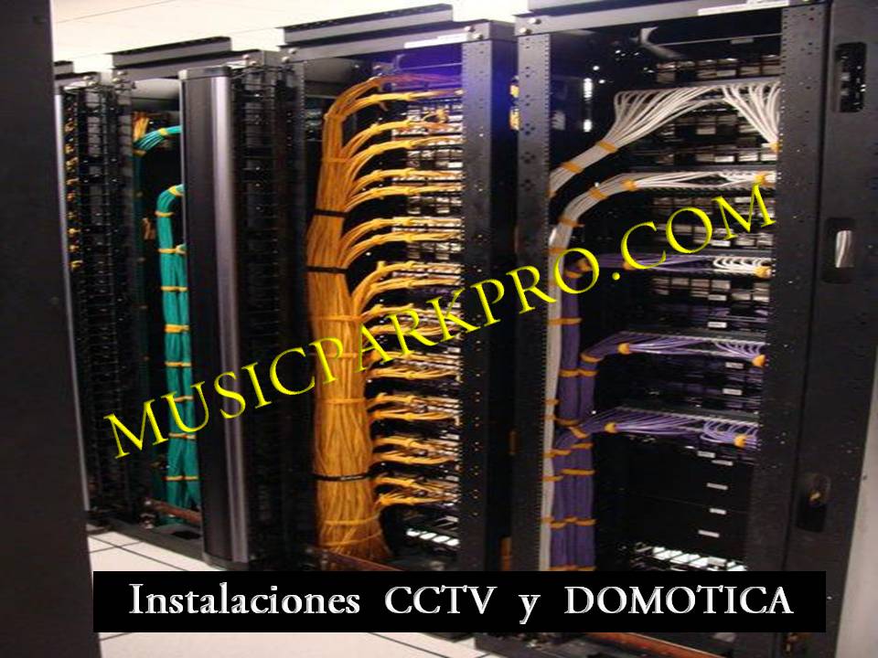 INSTALCION  DE DATOS DE CCTV, SONIDO PRO Y DOMOTICA