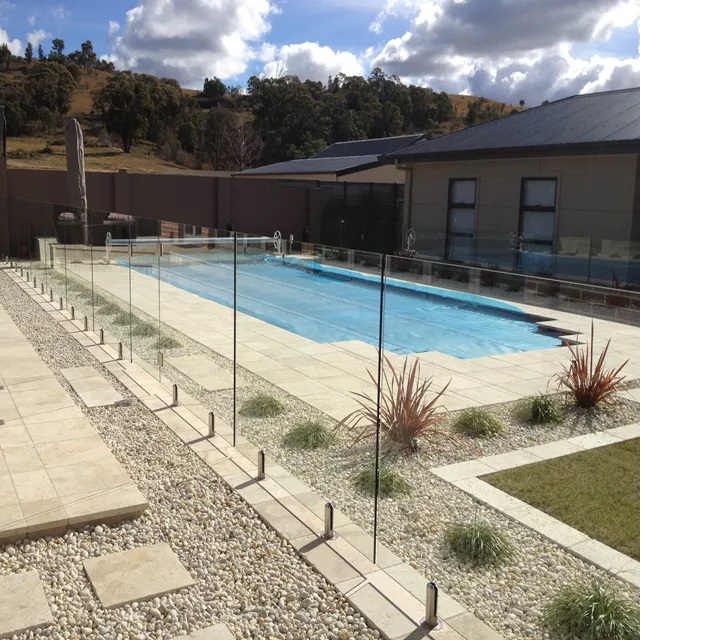 Barandillas de vidrio exterior