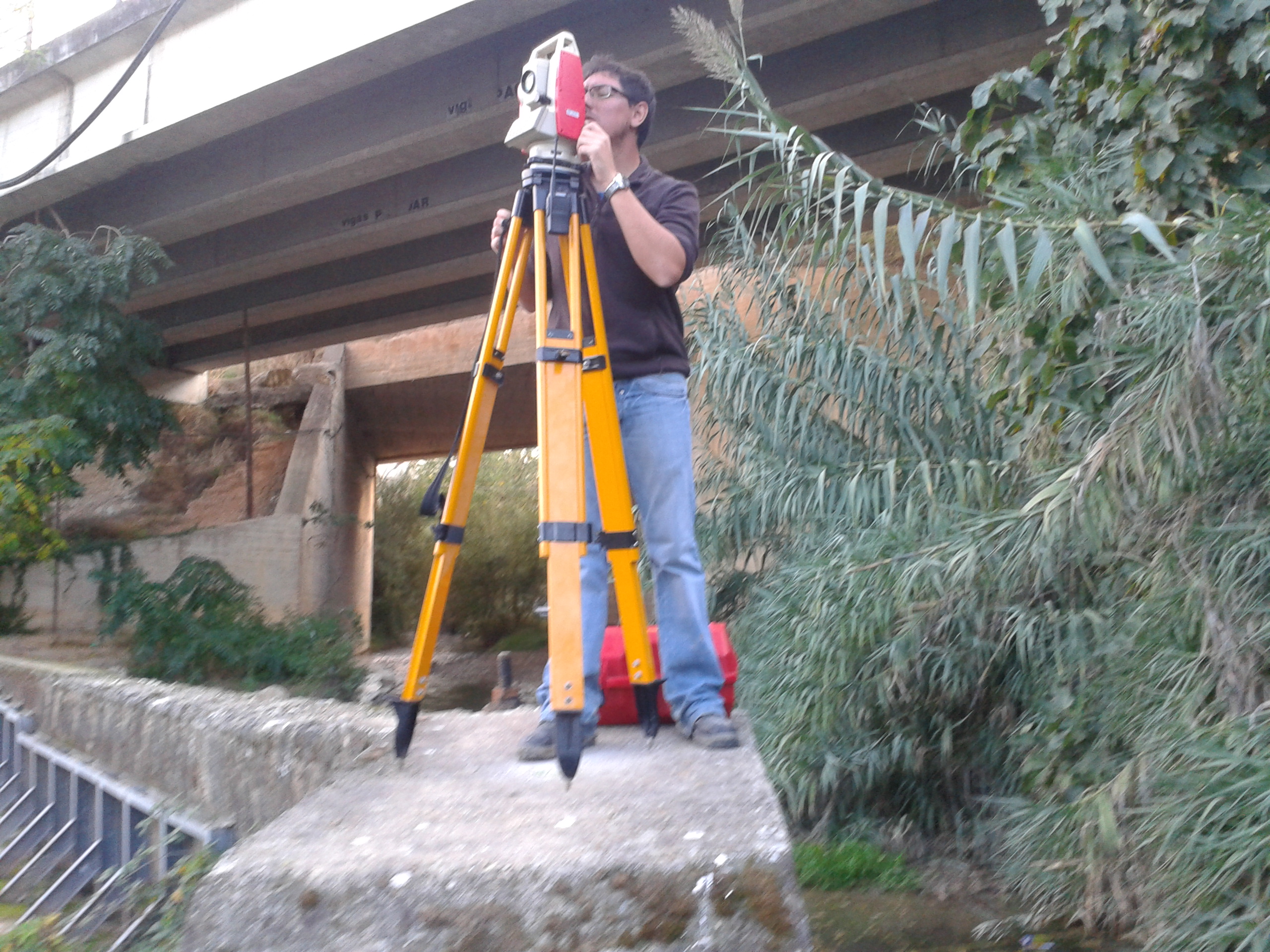 Levantamiento topográfico en Riofrío