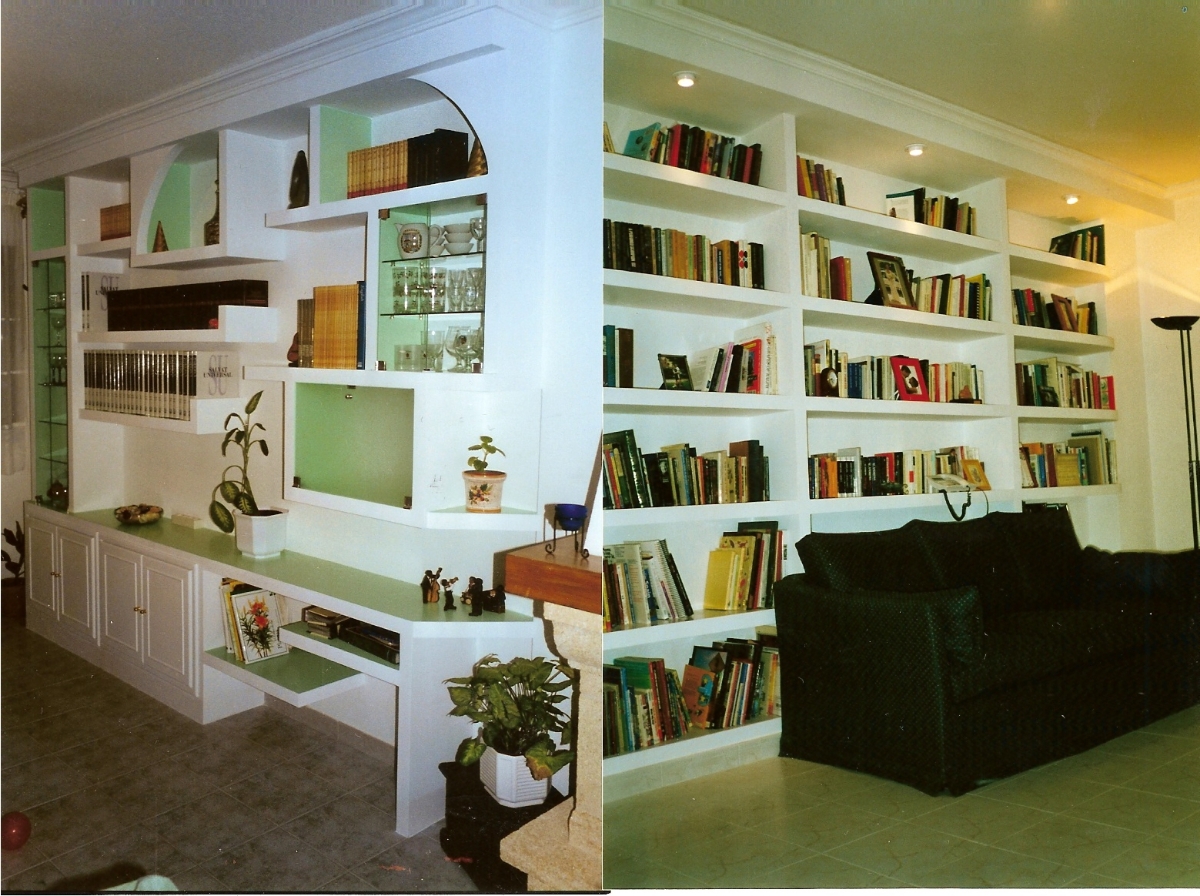 LIBRERIA Y MUEBLE DE SALON PLADUR
