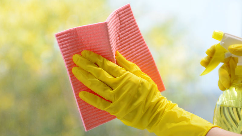 Limpieza de cristales