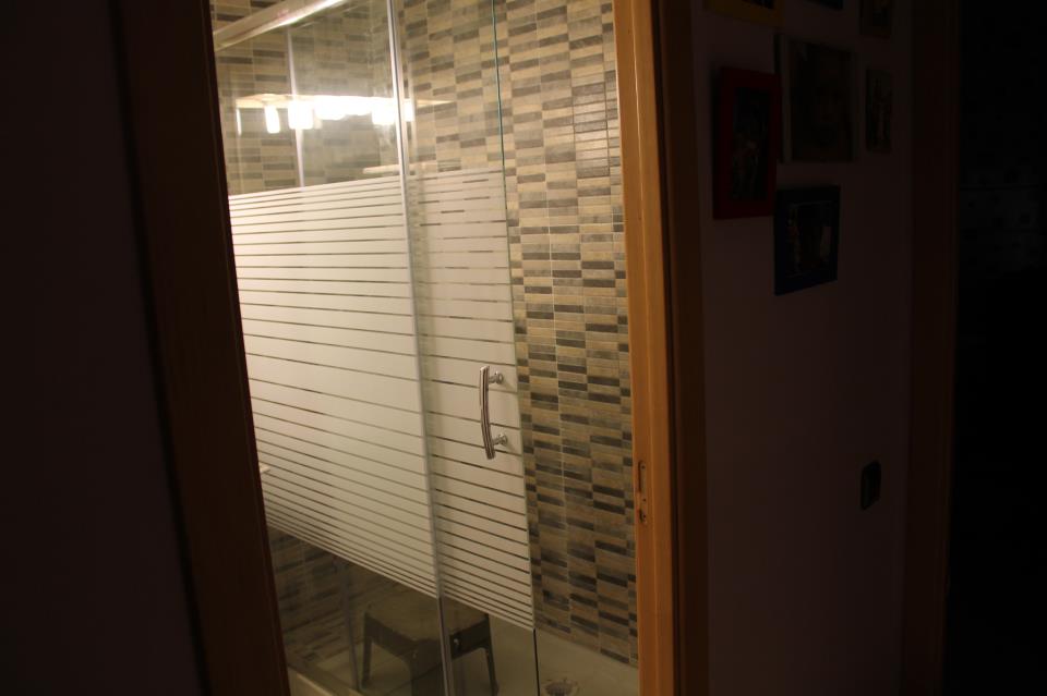 MAMPARA DUCHA SERIGRAFIA