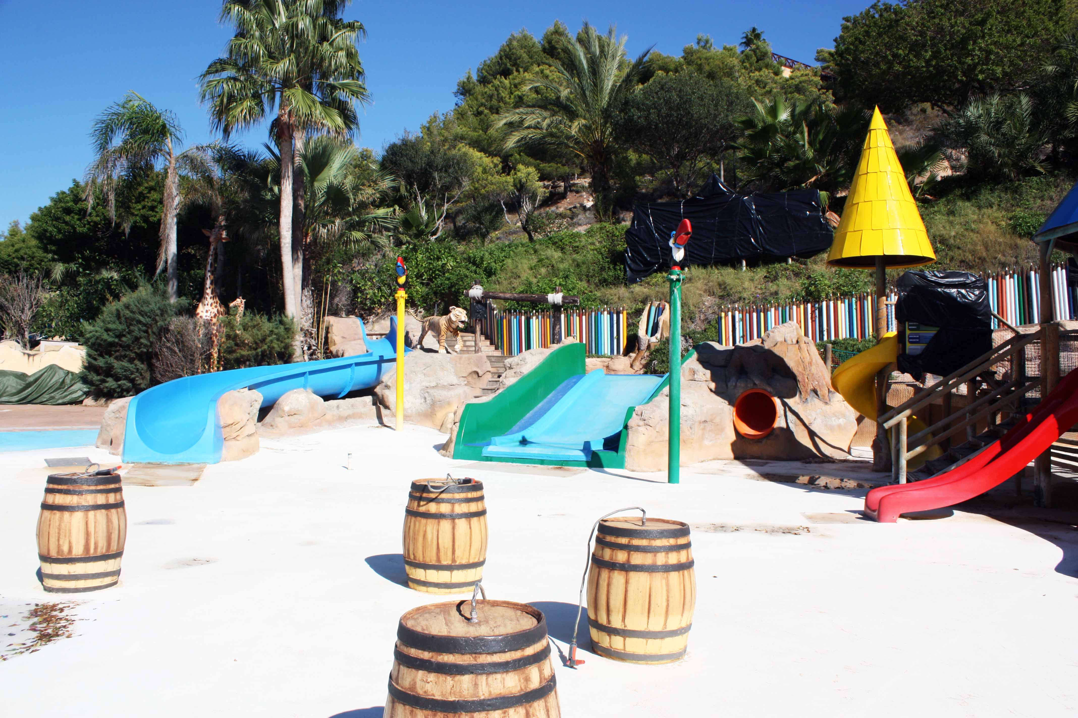 Mantenimiento Aqualandia invierno 2014