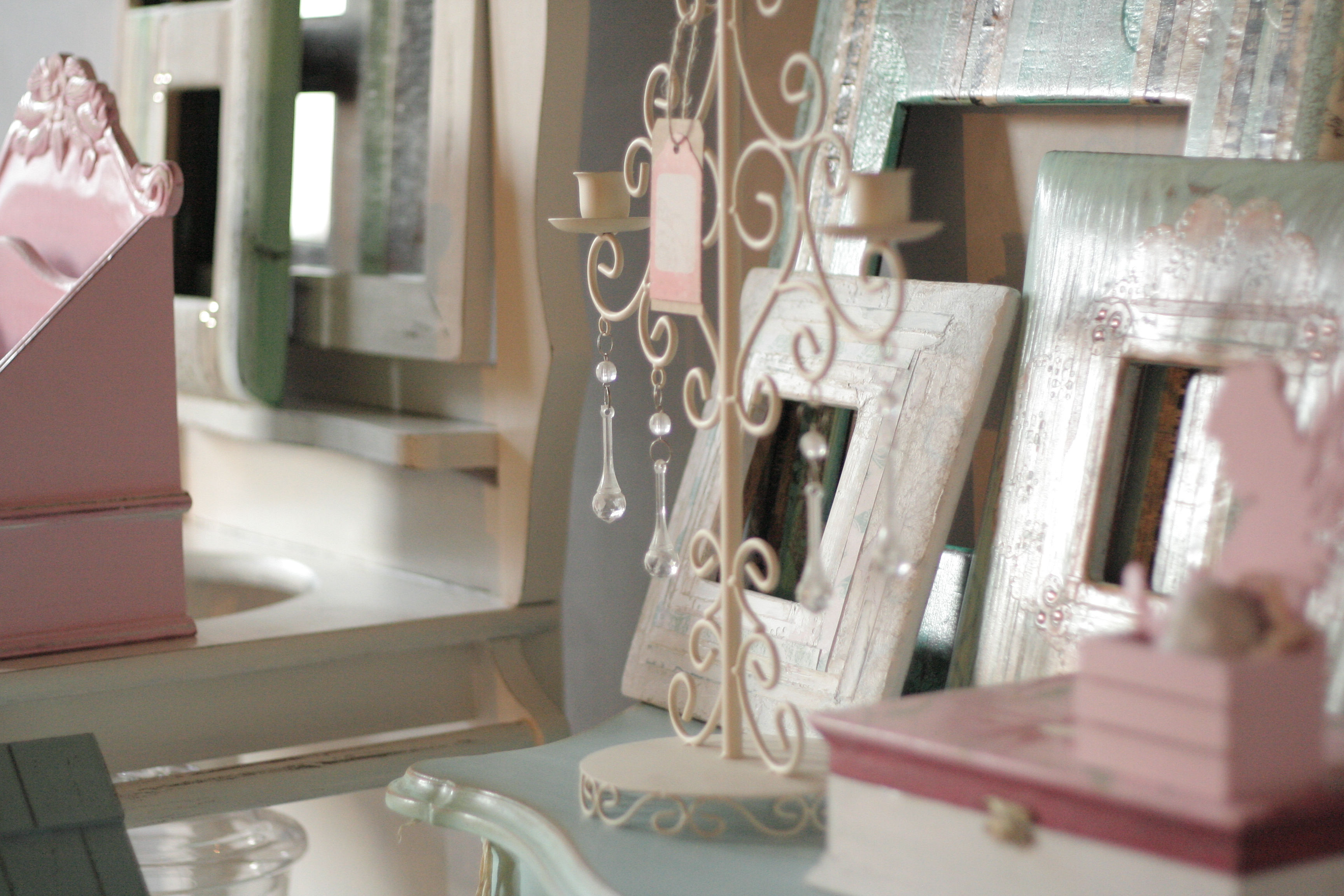 Conjunto de elementos decorativos.