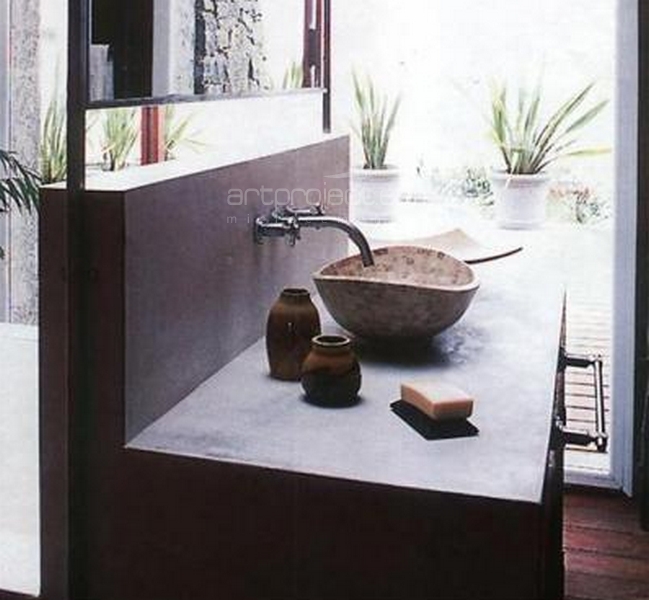 ENCIMERA DE MICROCEMENTO