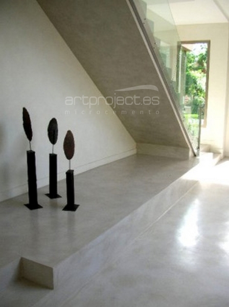 ESCALERA DE MICROCEMENTO