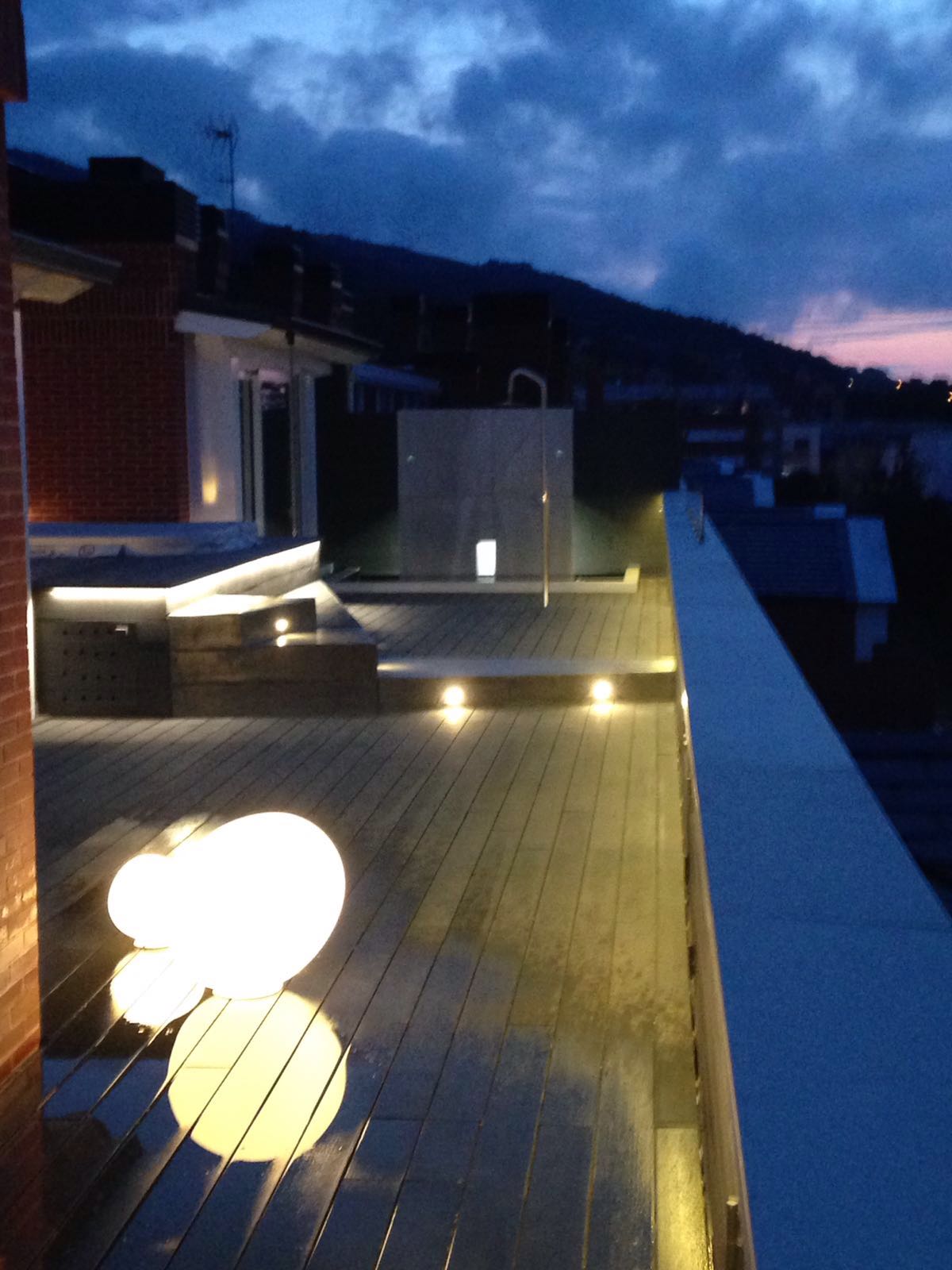 iluminacion terraza