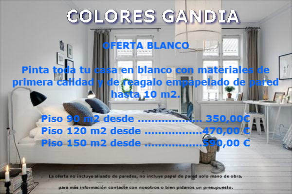 Oferta Blanco