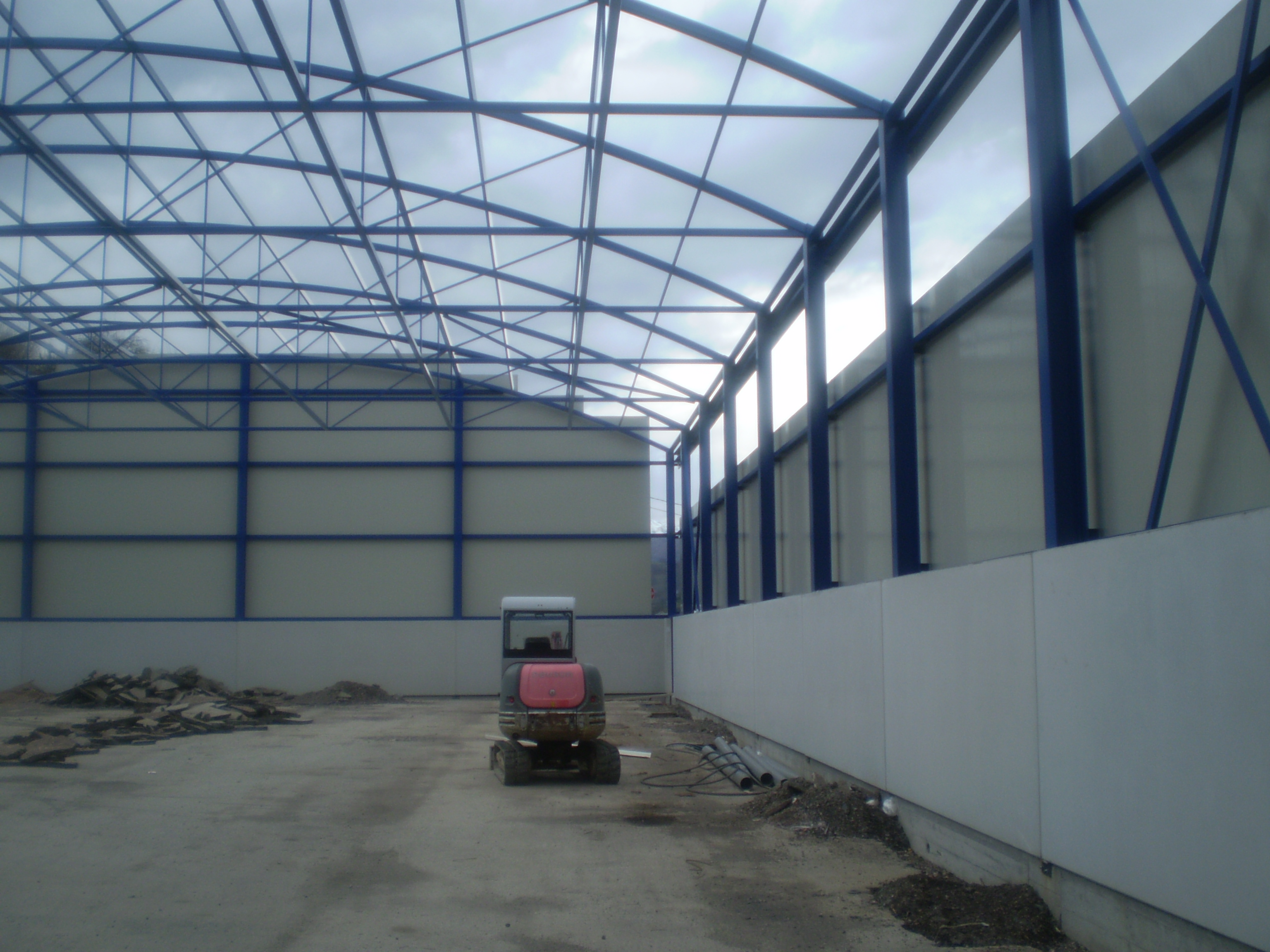 Construcción de polideportivo IES Turón