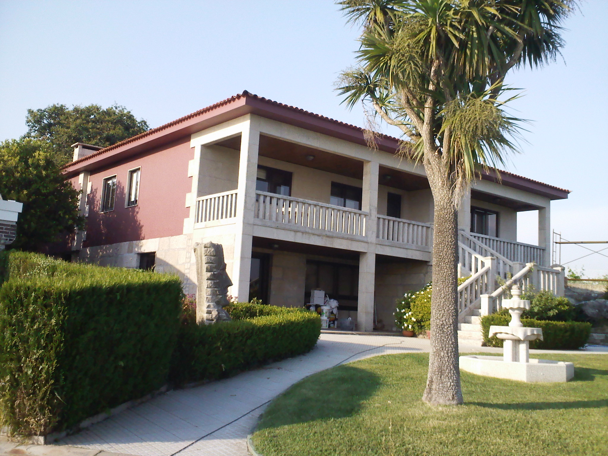 Pintura acrílica exterior.