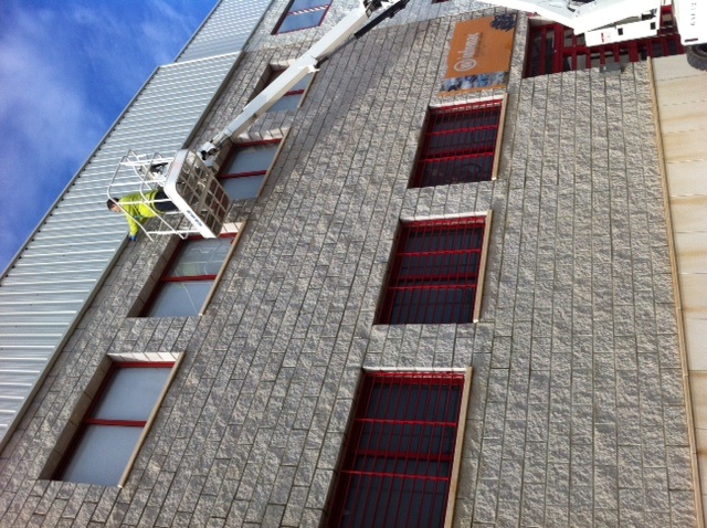 Parque industrial leche