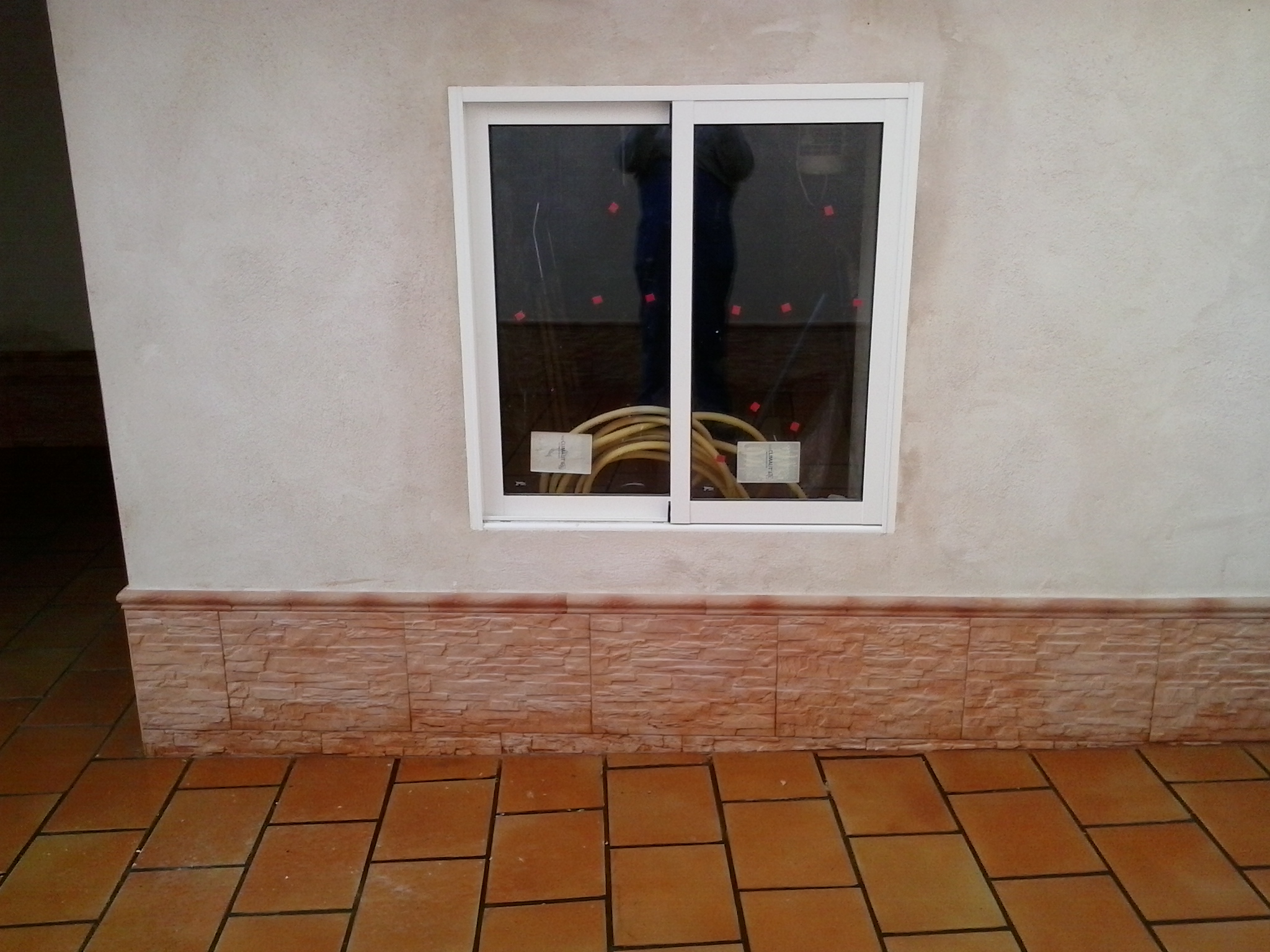 Patio en vivienda unifamiliar