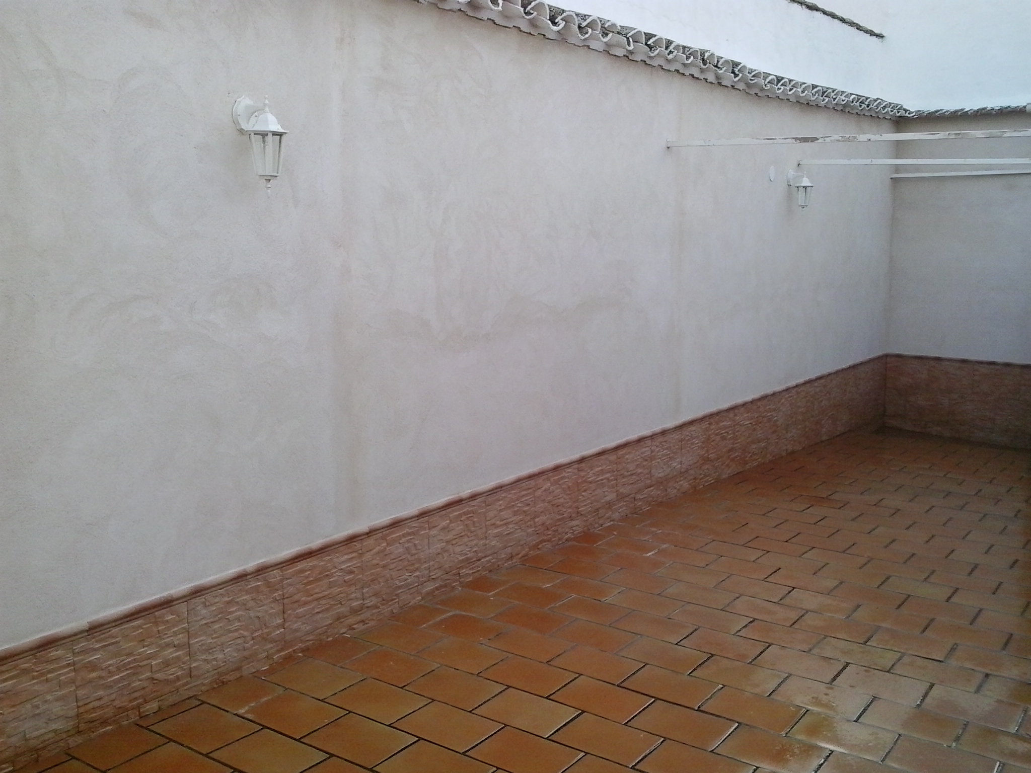 Patio en vivienda unifamiliar
