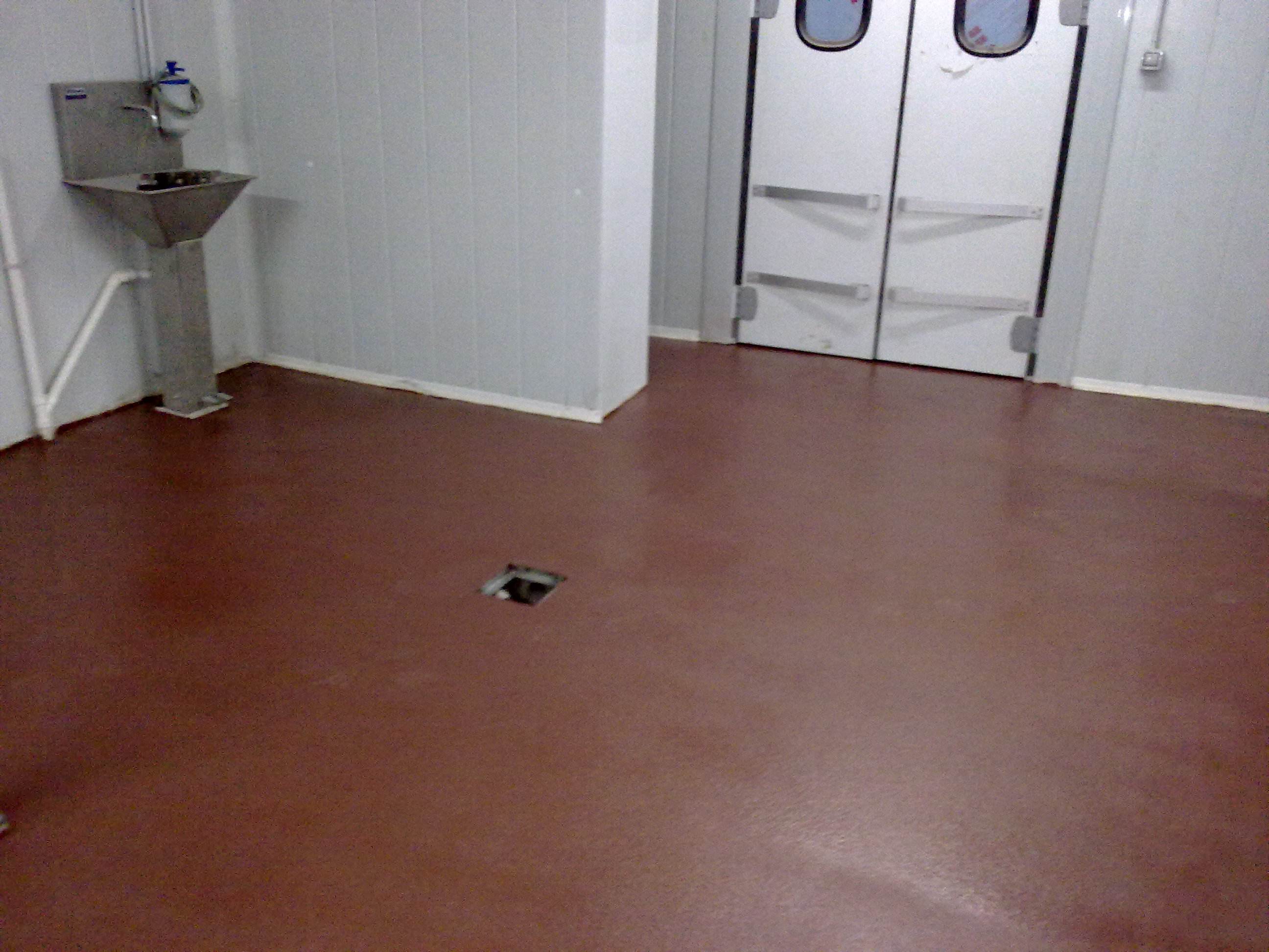 Pavimento continuo alimentario