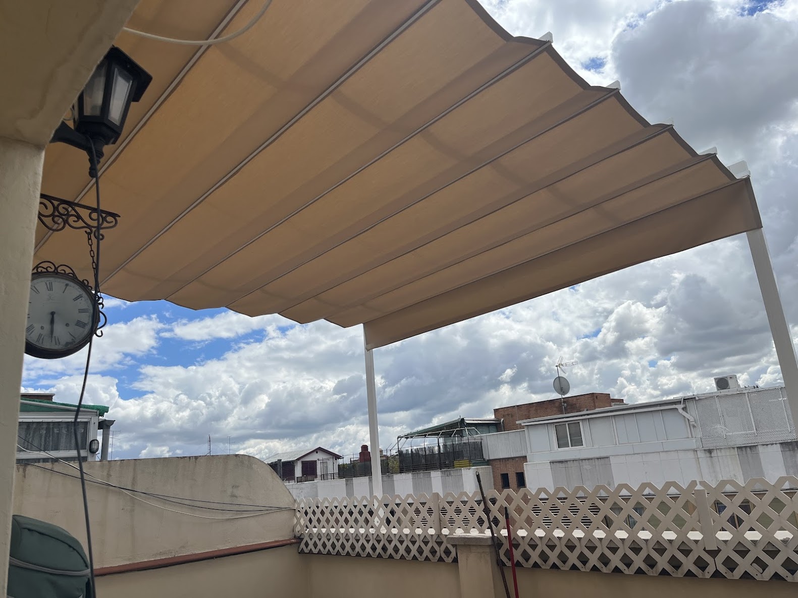 Pérgola de aluminio