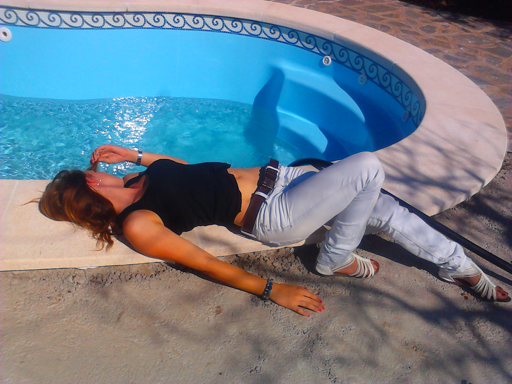 Piscina fibra y poliester exclusivo