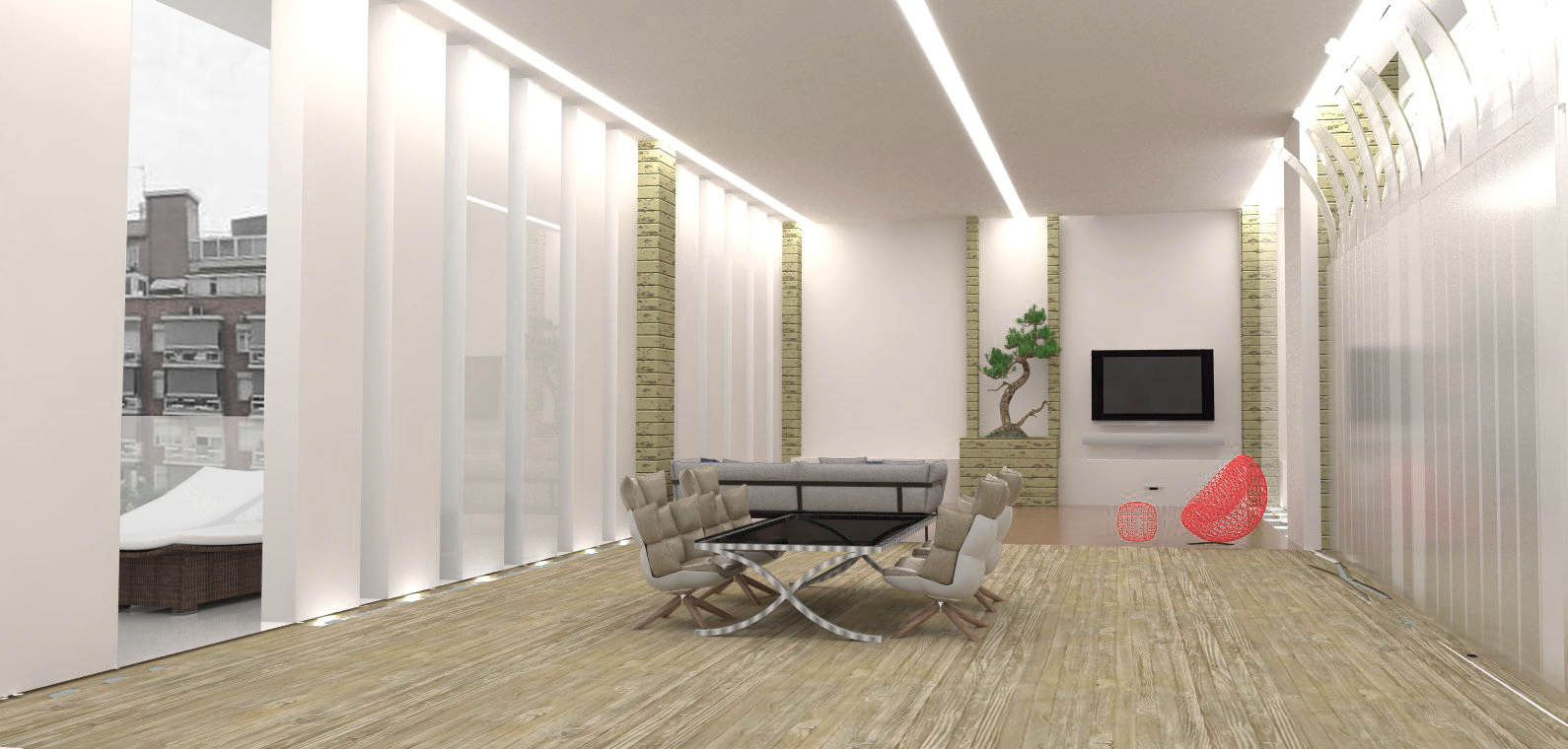 Estancia Salón Moderno