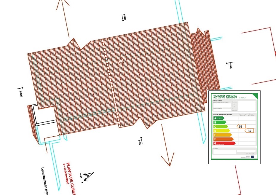Levantamiento planimétrico de la vivienda