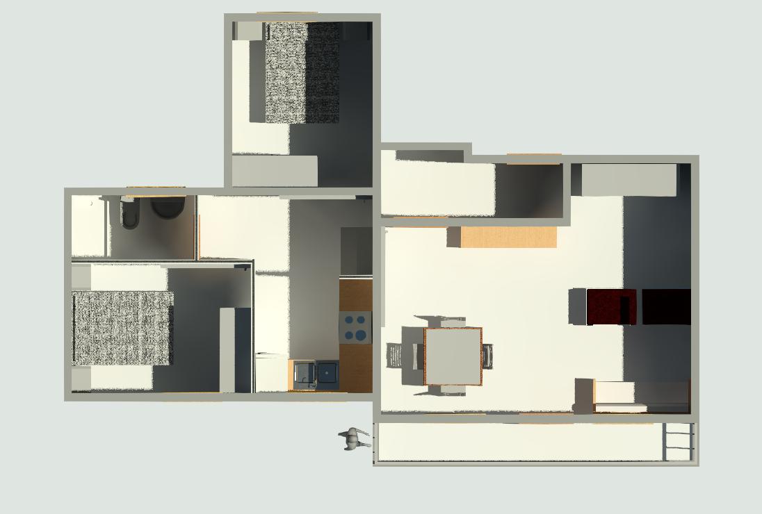Fotorealismo de propuesta de reforma