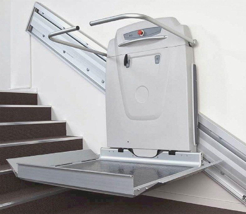 Plataforma salvaescaleras recta