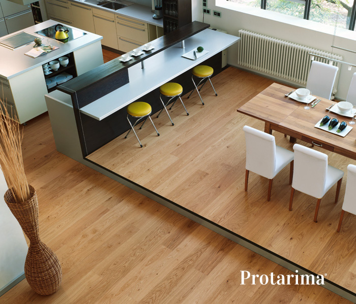 Instalación de tarima flotante en unifamiliar de Bilbao