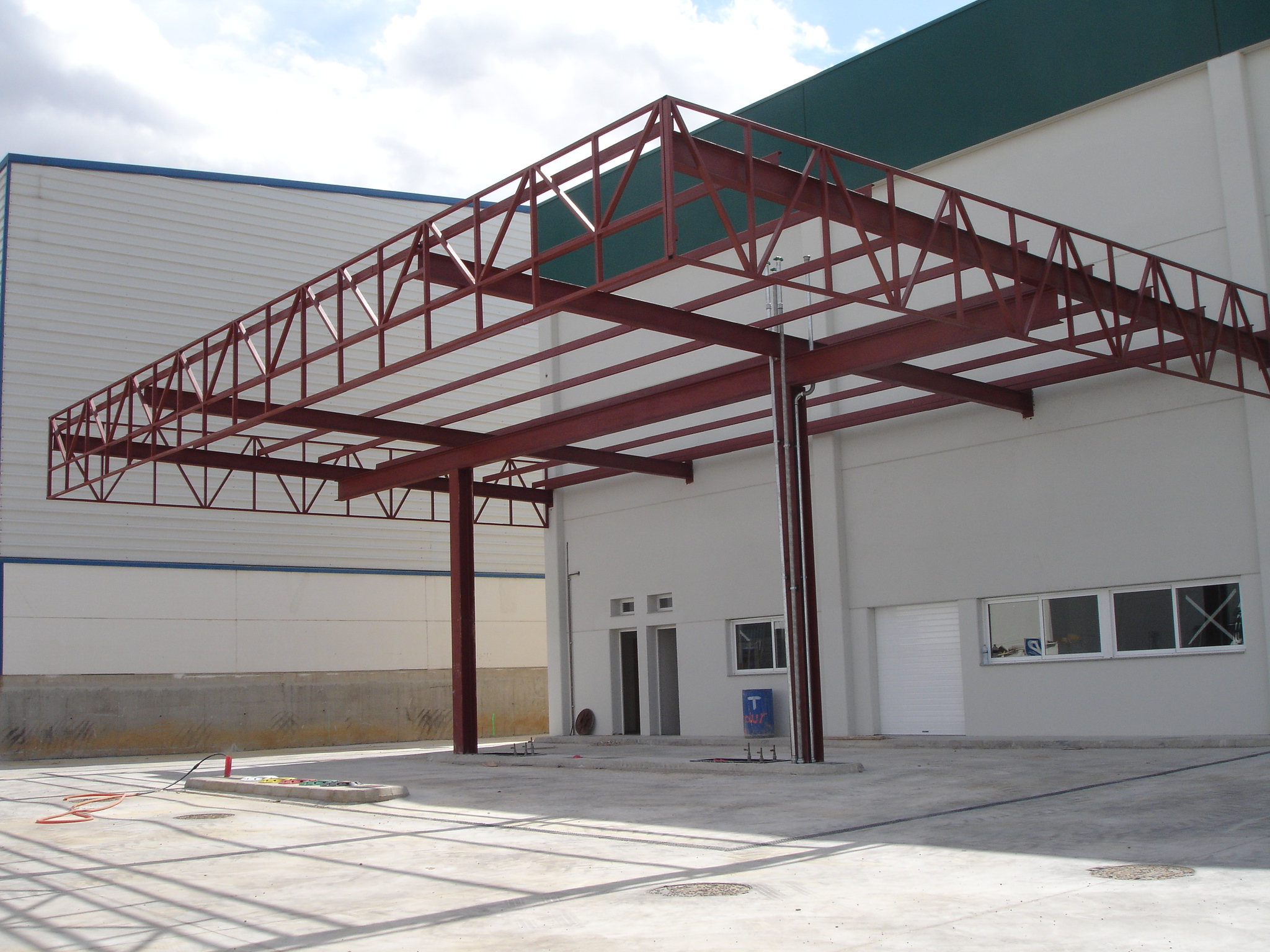 Proyecto de construcción de estación de servicio